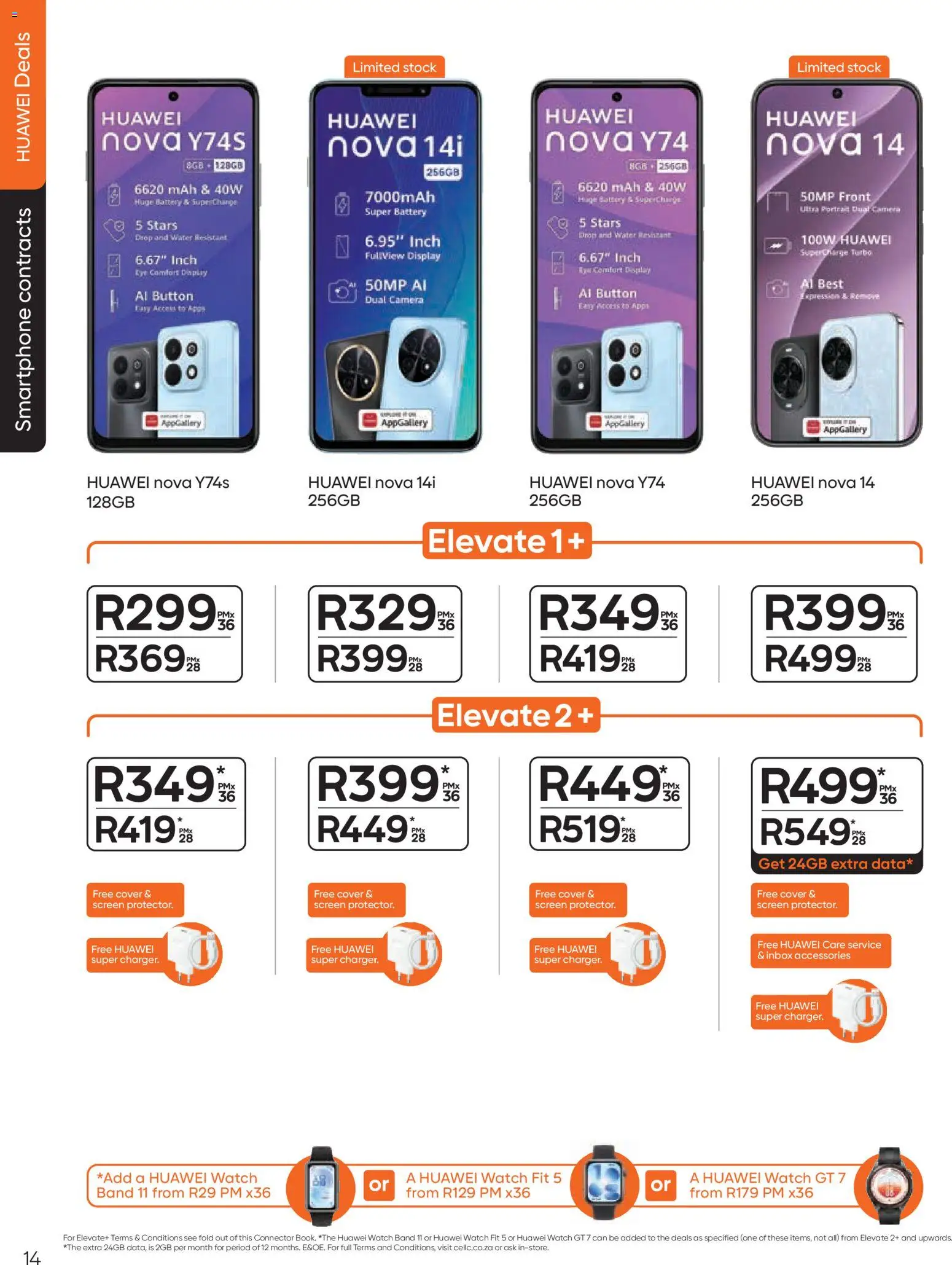 New Cell C catalogue – valid from 22/09/2026 | Page: 16