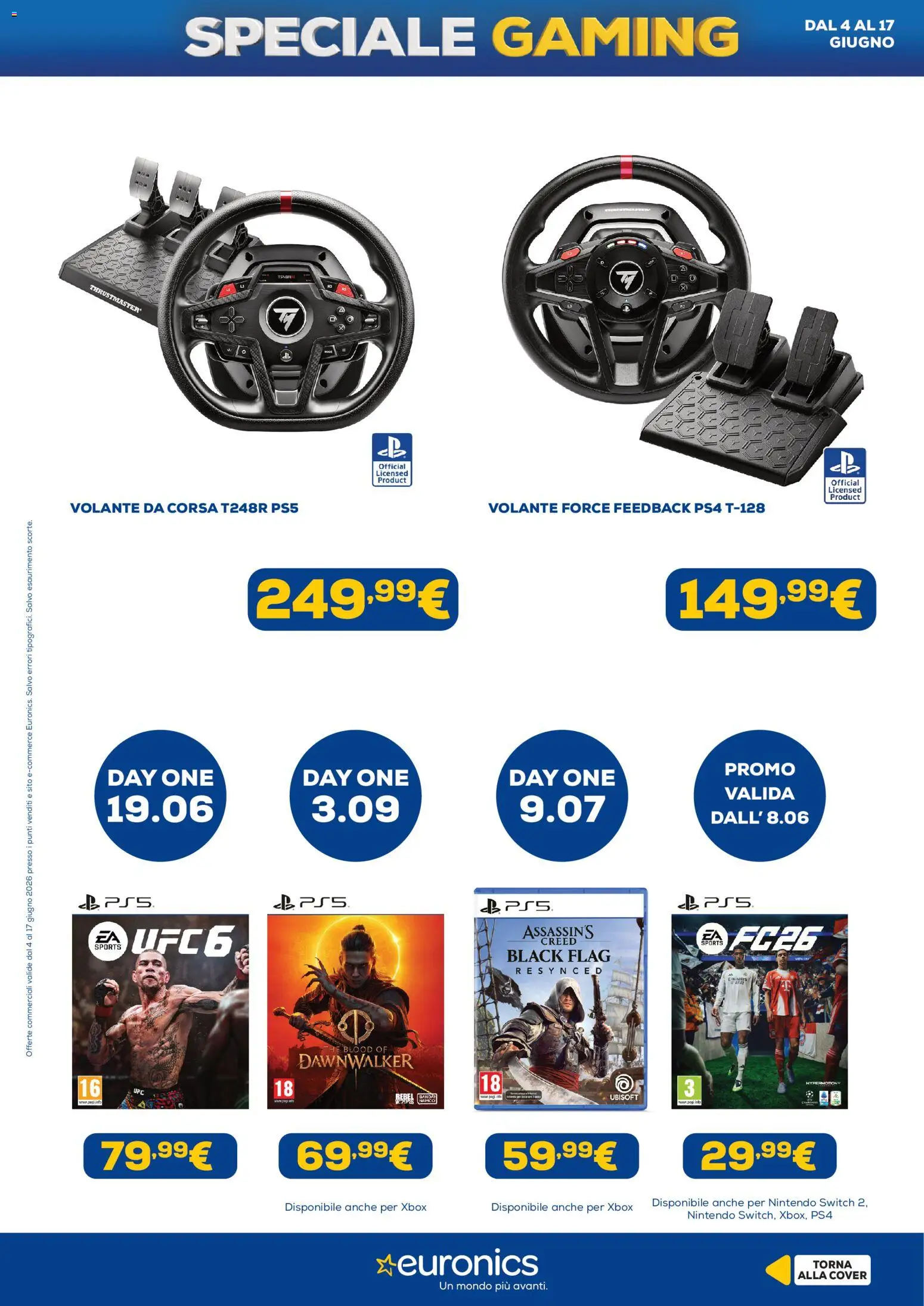 Volantino Euronics del 04.06.2026 | Pagina: 14 | Prodotti: Xbox