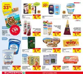 Anteprima del volantino Eurospar volantino valido a partire dal 01/10/2026 | Pagina: 16 | Prodotti: Pollo, Formaggio, Prosciutto, Ragú
