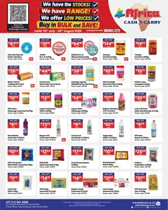 Africa Cash & Carry specials catalogue – valid from 30/07/2026 | Page: 21