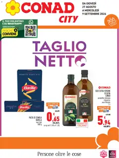 Anteprima del volantino Conad volantino City Piemonte valido a partire dal 27/08/2026
