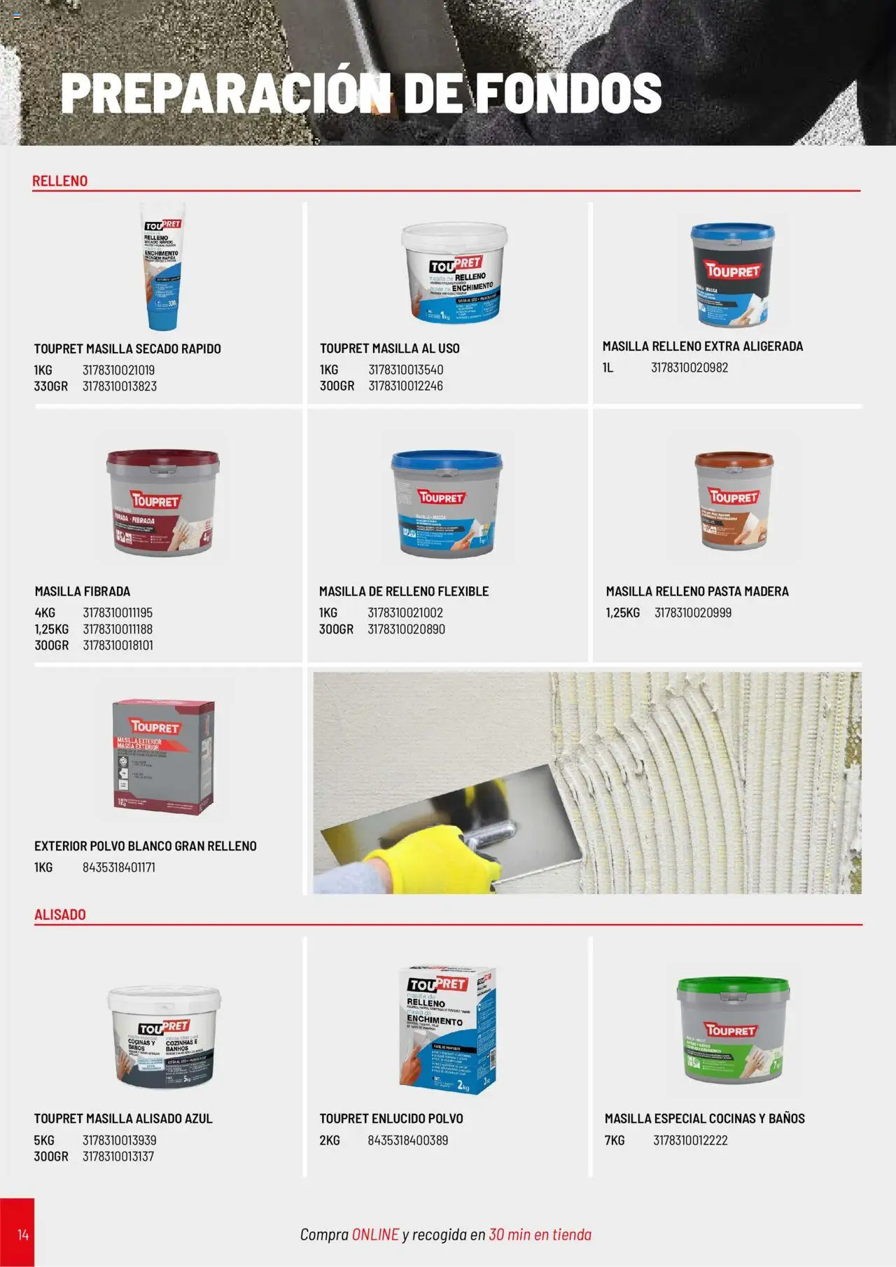 Brico Depôt Catálogo Construcción │ válido desde el 01/04/2025 | Página: 14 | Productos: Polvo, Pasta