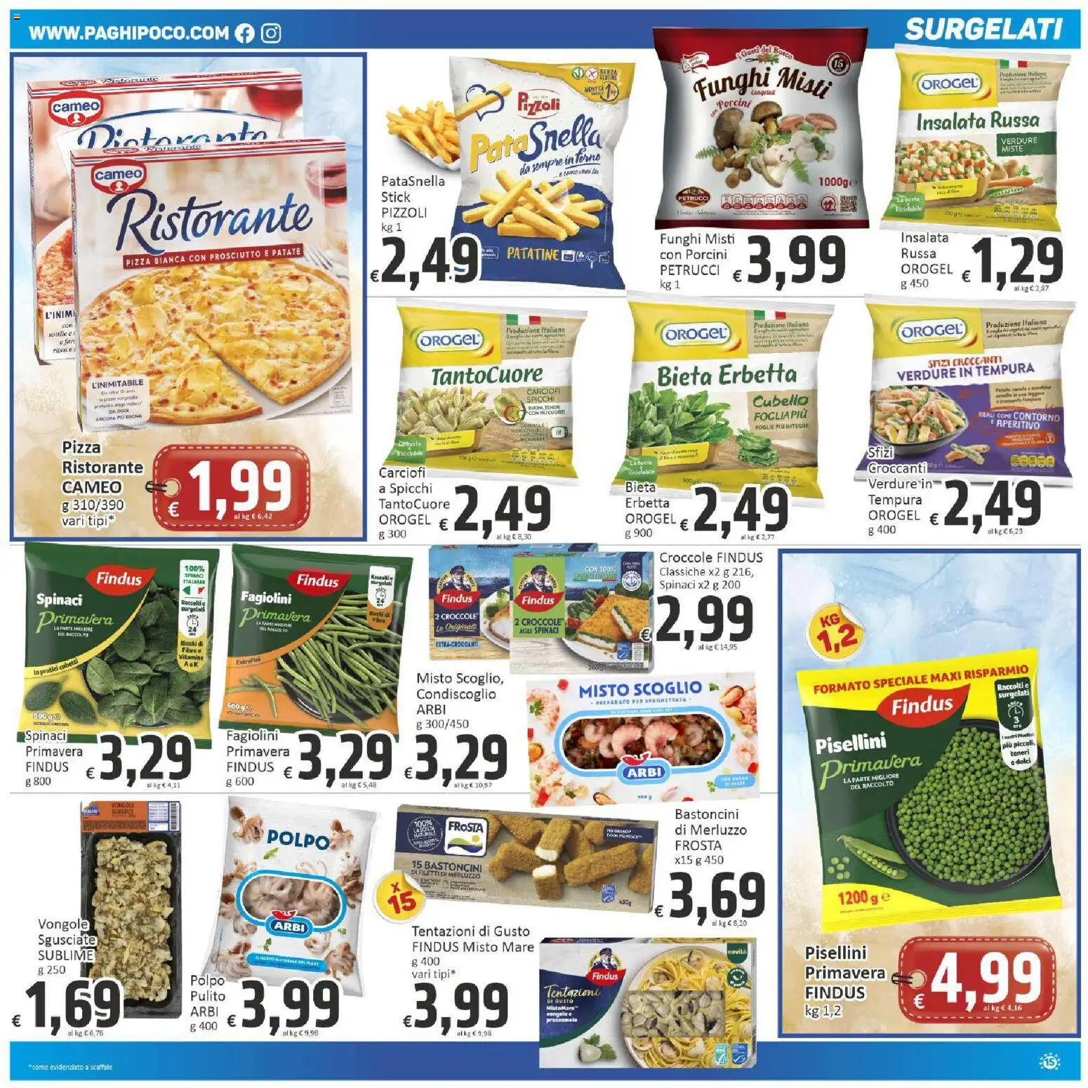 Volantino Paghi Poco del 11/08/2026 | Pagina: 15