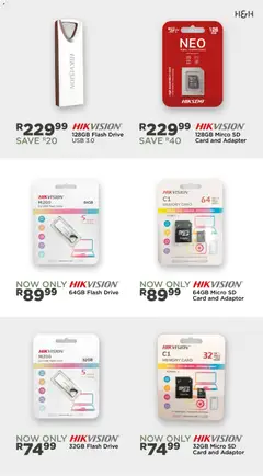 House and Home specials catalogue – valid from 08/06/2026 | Page: 16 | Products: Memory card, Adapter, USB