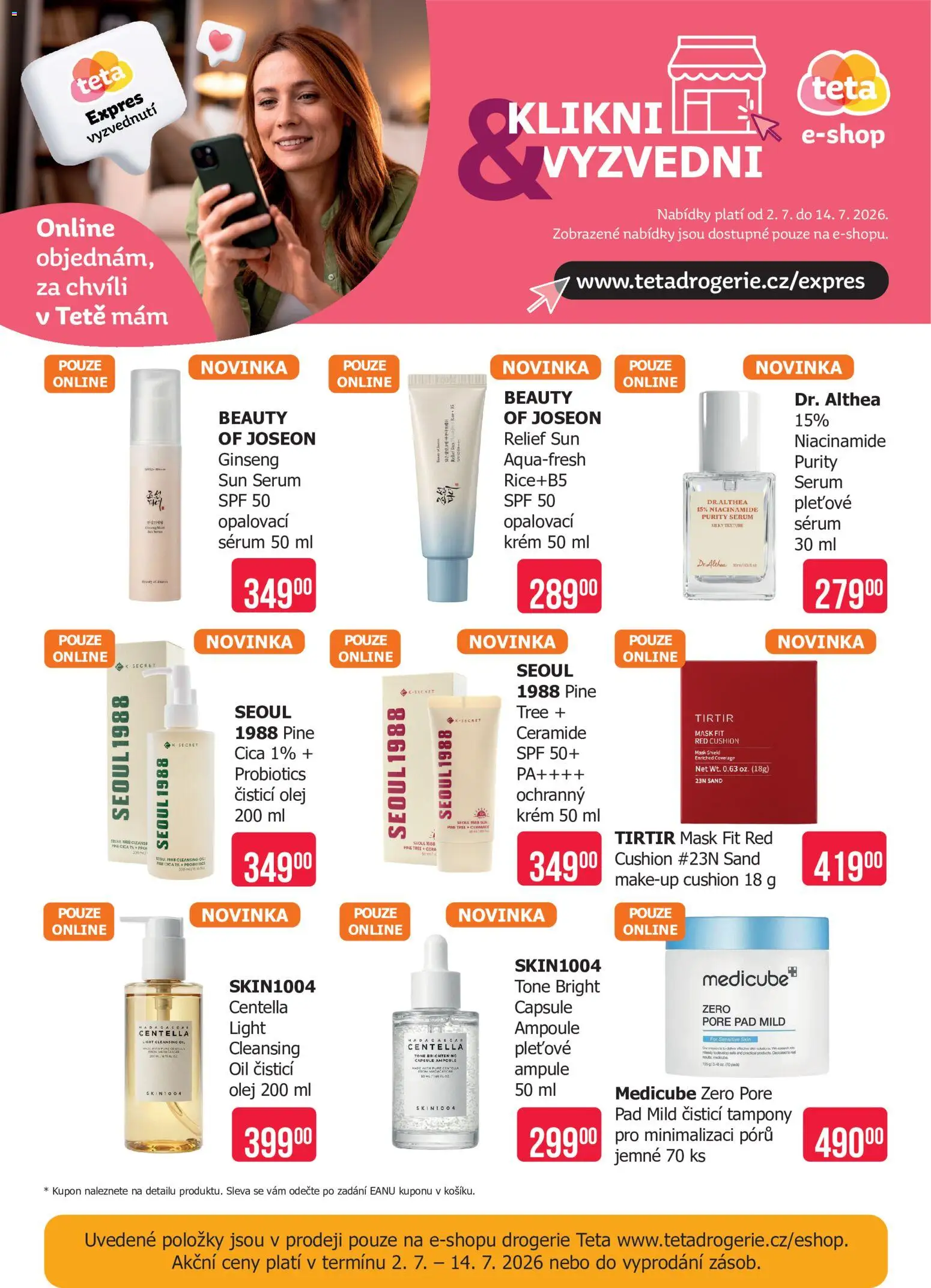 TETA Drogerie leták od 02.07.2026 | Strana: 15 | Produkty: Makeup, Sérum, Šála, Drogerie
