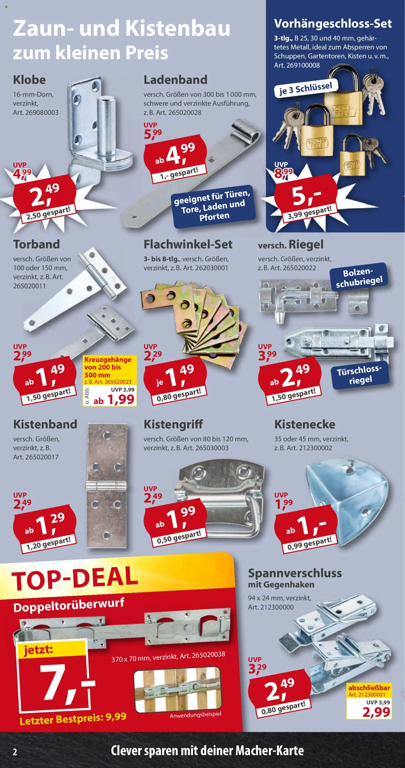 Sonderpreis Baumarkt Prospekt – gültig ab 13.06.2026 | Seite: 2