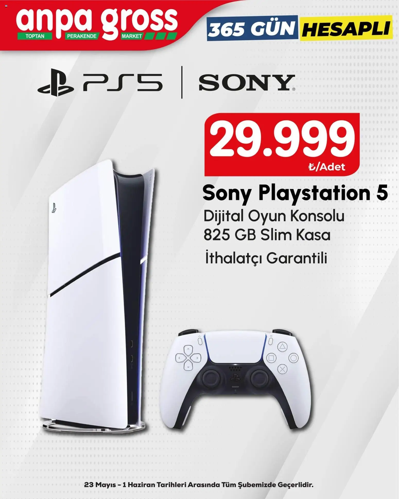Anpa Gross İndirim - 23.05.2026 tarihinden itibaren geçerlidir | Sayfa: 1 | Ürünler: Oyun konsolu, Playstation, Oyun, Kasa