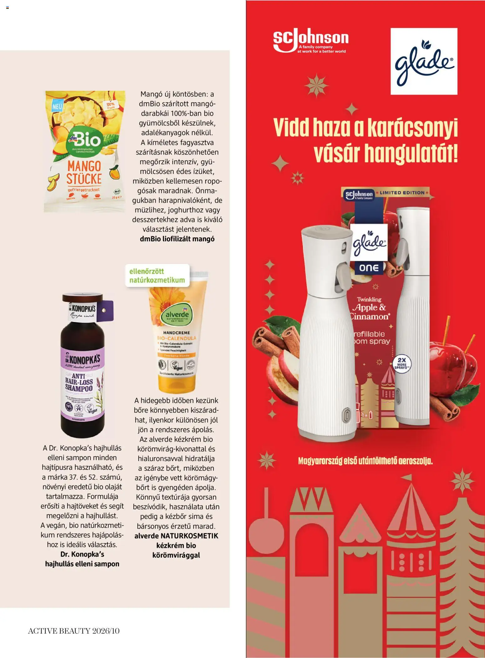 DM Drogerie Markt akciós ujság - amely érvényes a következő dátumtól: 2026.10.15. | Oldal: 97