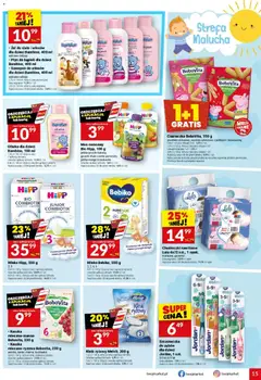 Pogląd oferty "Twój Market gazetka" - ważna od 23.09.2026 | Strona: 15 | Produkty: Szampon do włosów, Płyn do kąpieli, Mleko, Szampon
