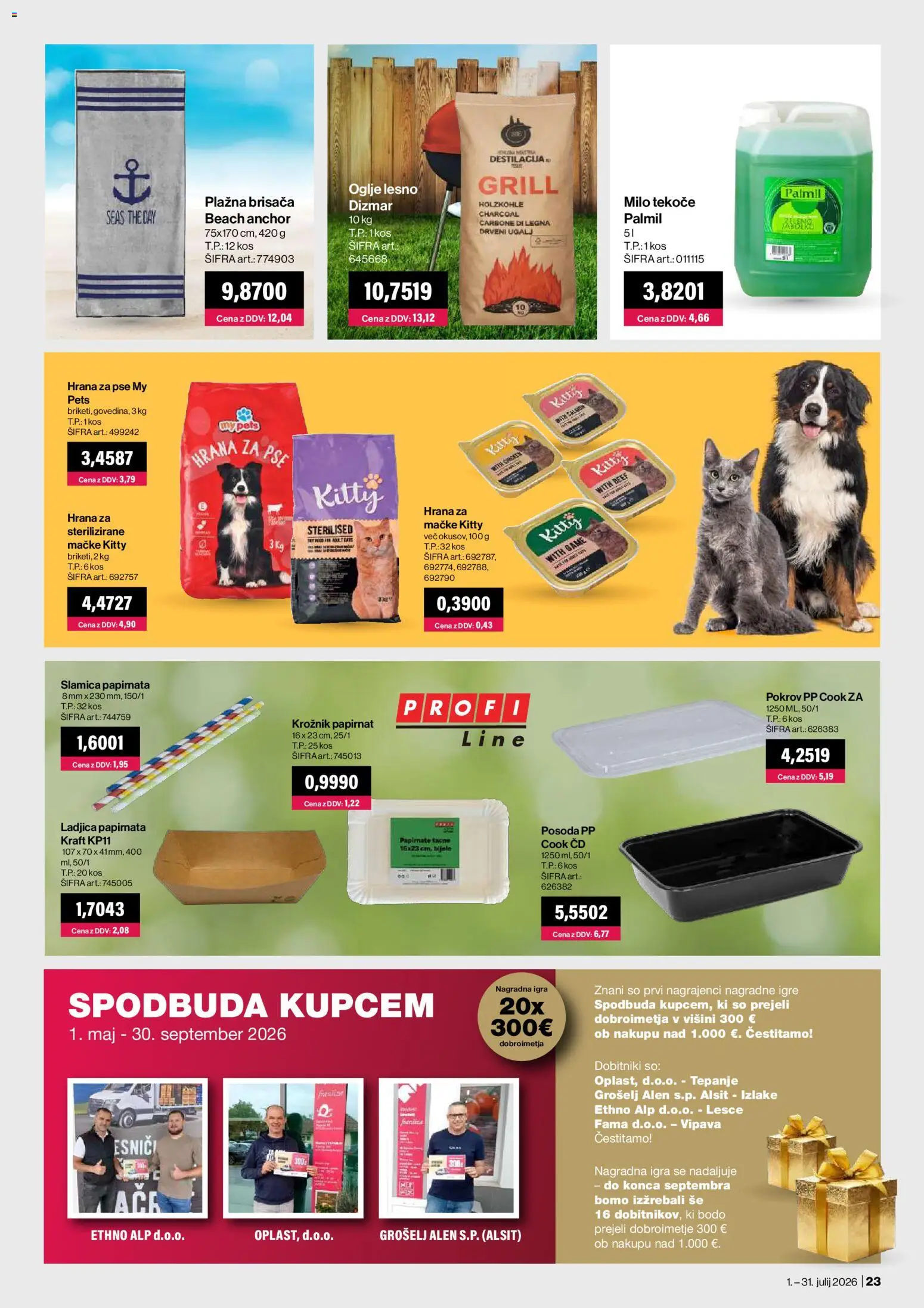 Novi Mercator katalog ponudbe – veljaven od 01.07.2026 | Stran: 23