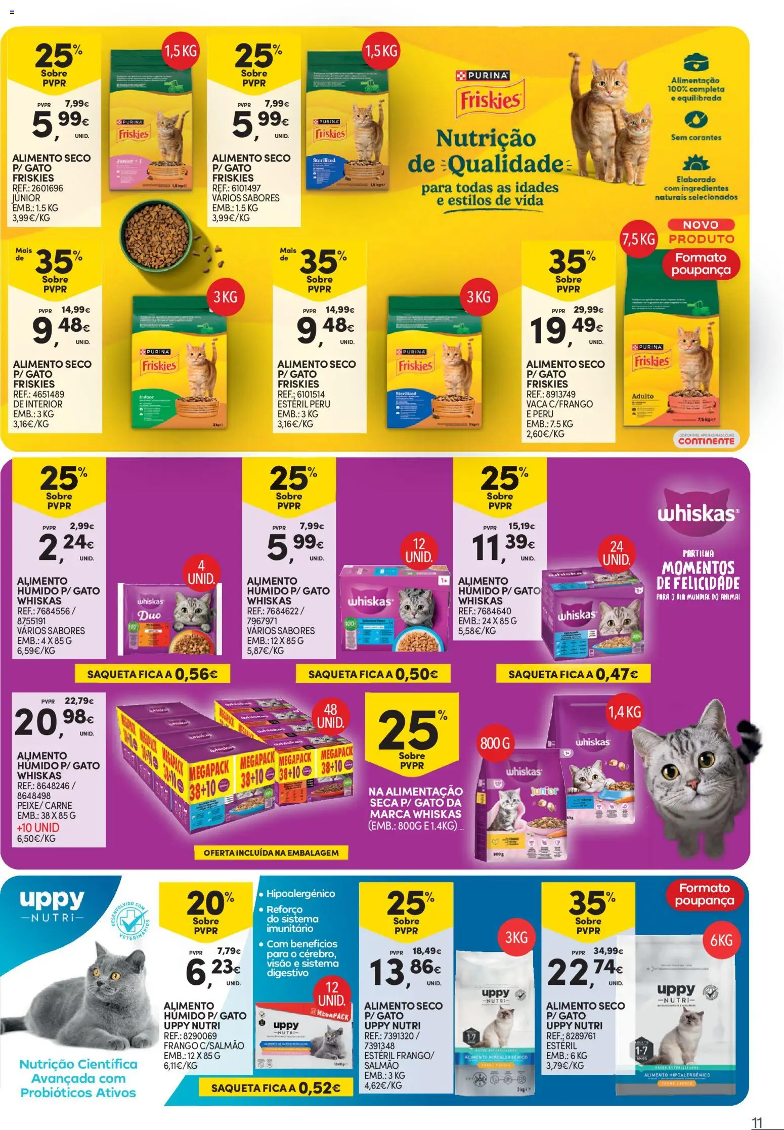 Continente Animais de Companhia │ válido de 29/09/2026 | Página: 11