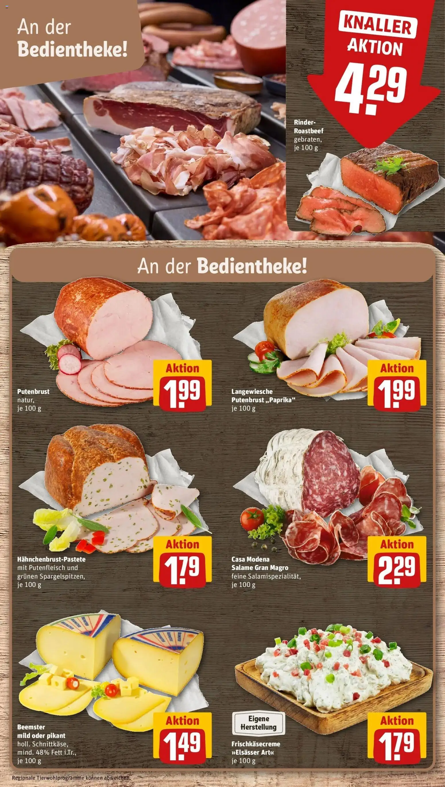REWE Prospekt ab 03.08.2026 zum Blättern » Angebote | Seite: 11 | Produkte: Putenbrust, Roastbeef