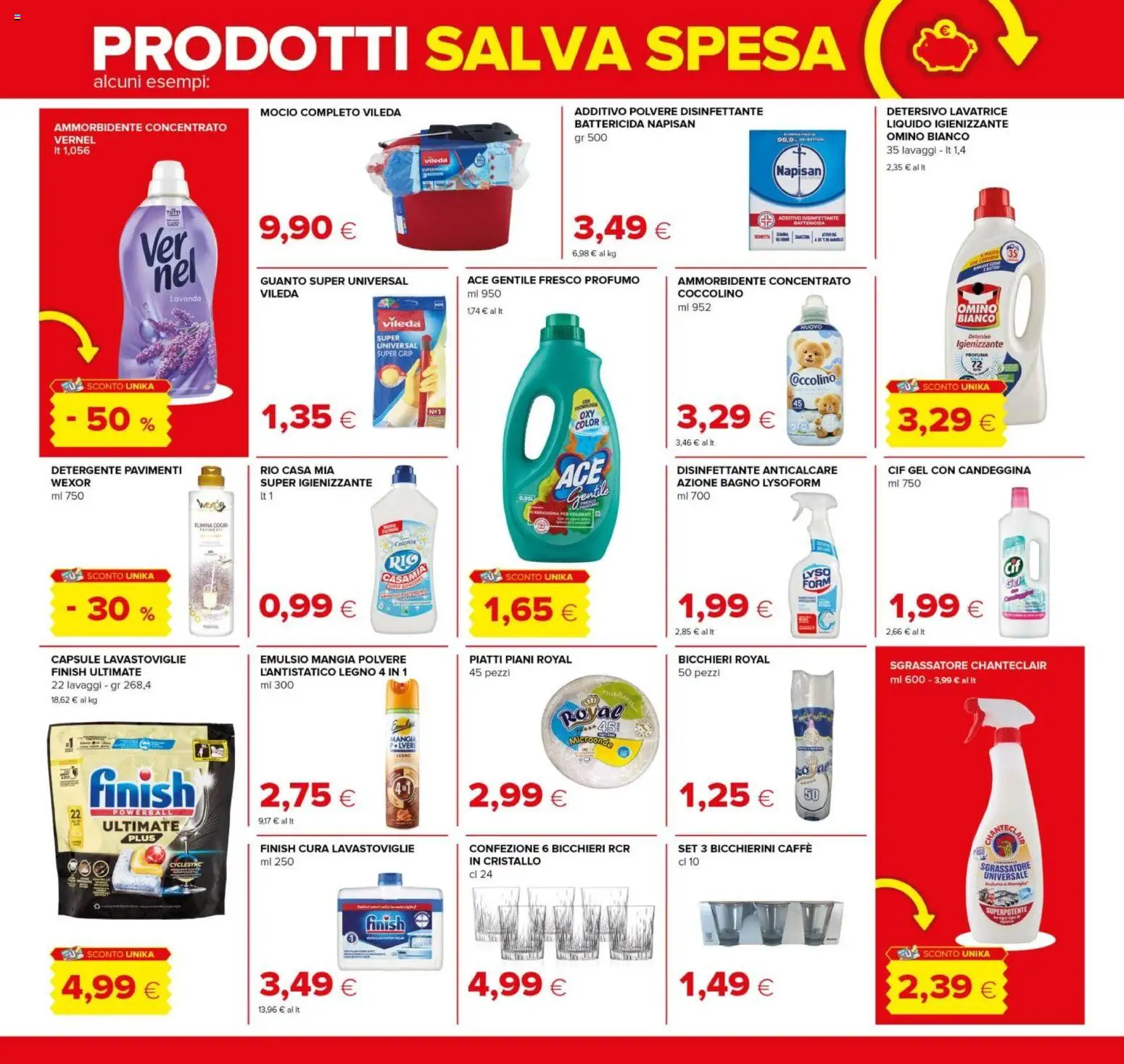 Volantino Tigre del 08/10/2026 | Pagina: 21 | Prodotti: Ammorbidente, Mocio, Lavatrice, Bagno