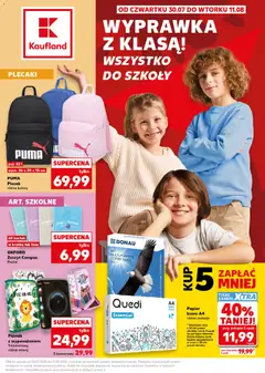 Náhled letáku Kaufland Polsko leták - Nowy rok szkolny od 30.07.2026