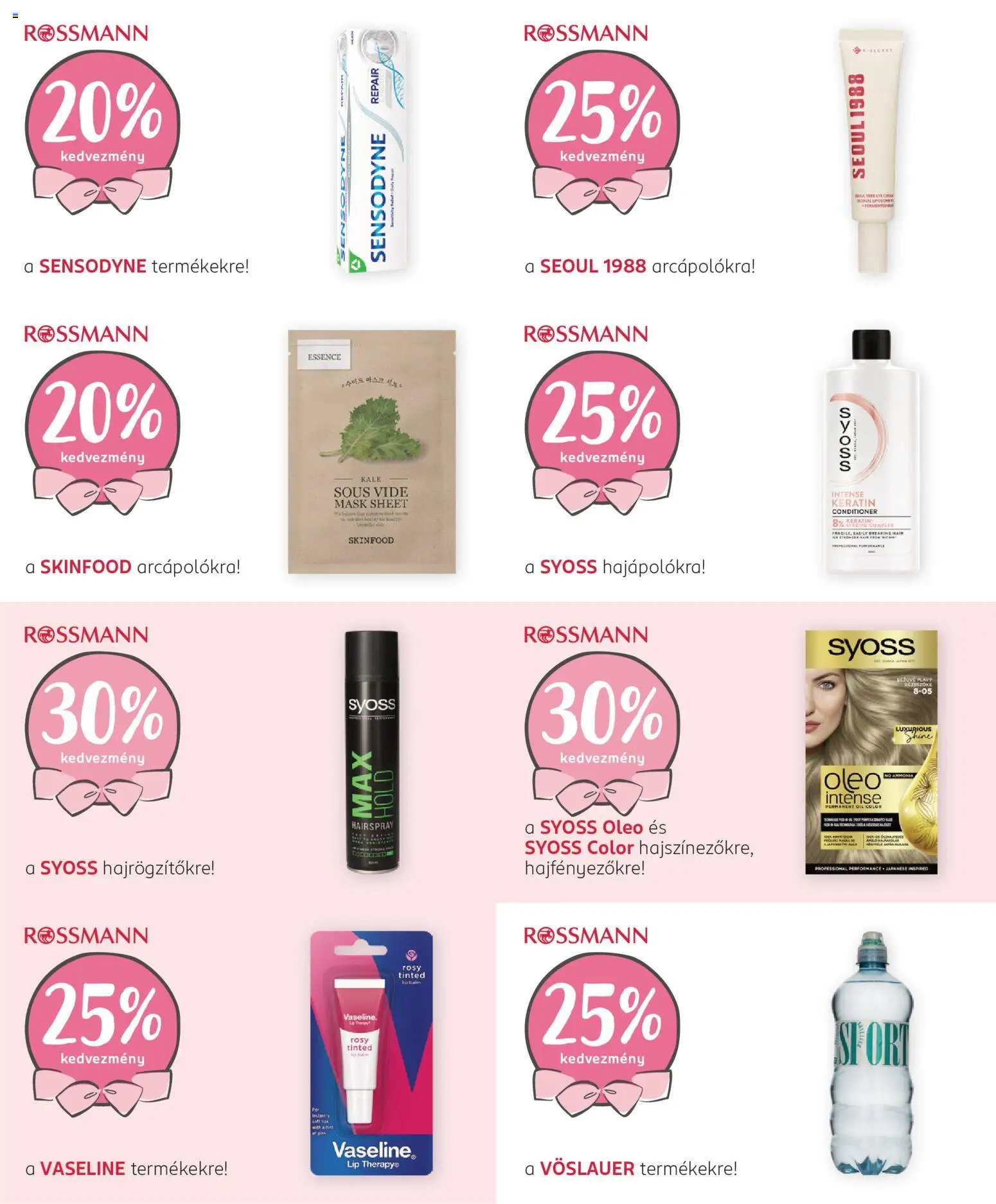 Rossmann akciós ujság - amely érvényes a következő dátumtól: 01.06.2026 | Oldal: 9