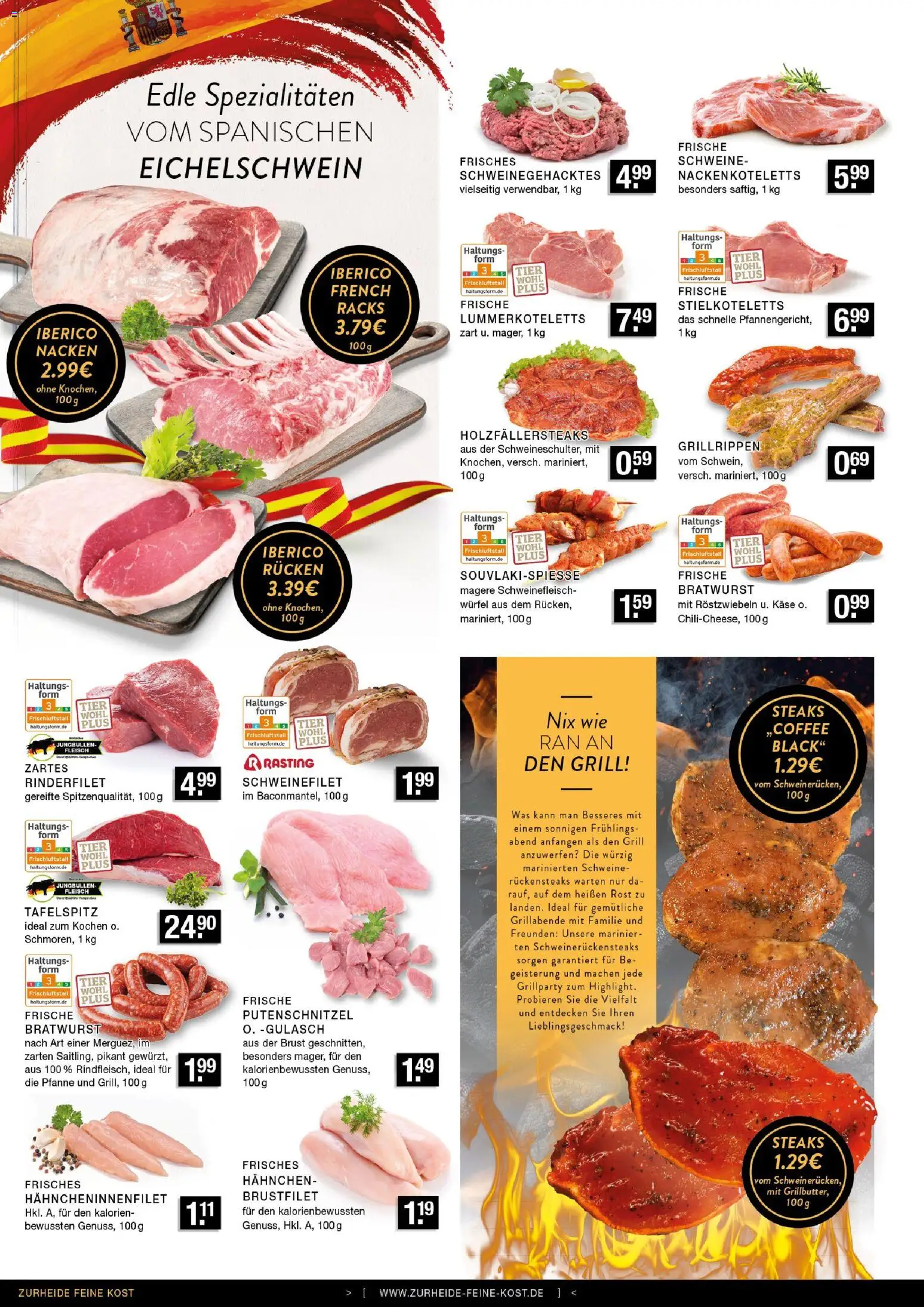 Edeka Zurheide Prospekt 	 – gültig ab 04.05.2026 | Seite: 2 | Produkte: Hahnchen, Käse, Bratwurst, Fleisch