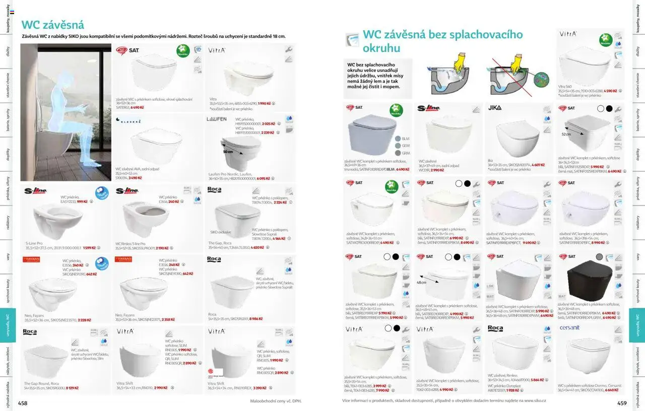 Siko koupelny katalog Koupelny 2025/2026 od 14.10.2025 | Strana: 232 | Produkty: Osvětlení, Wc, Prkénko