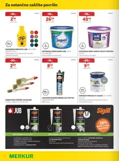 Merkur katalog akcije – veljaven od 05.08.2026 | Stran: 20 | Izdelki: Lepilo, Silikon, Barva