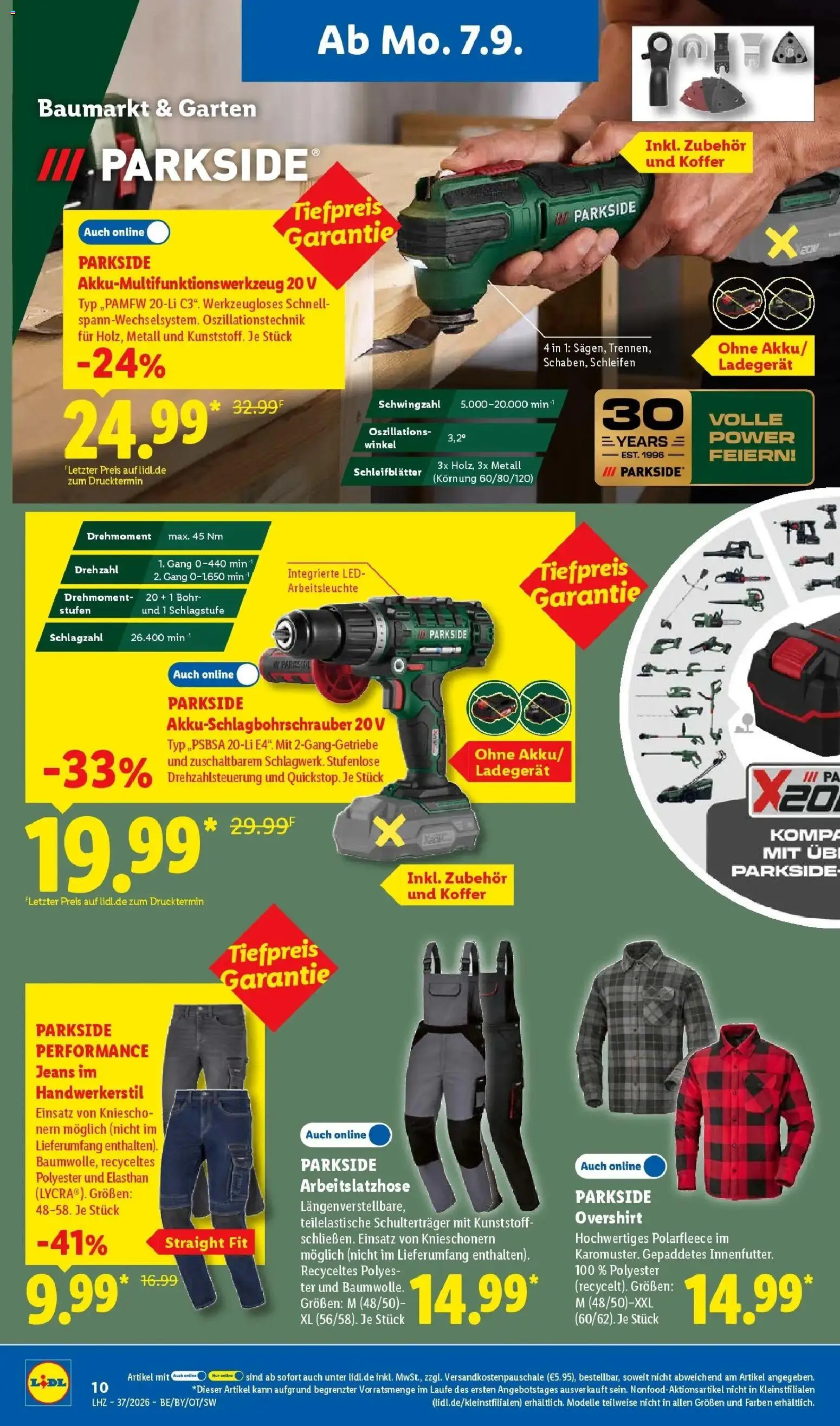 Lidl Prospekt Grimma (ab 07.09.2026) zum Blättern » Angebote | Seite: 28 | Produkte: Koffer, Jeans, Ladegerät