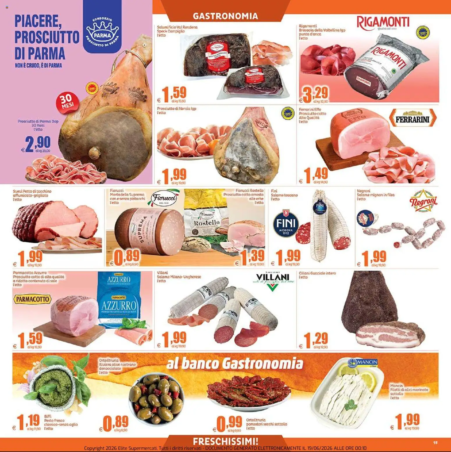 Volantino Elite Supermercati del 19.06.2026 | Pagina: 15
