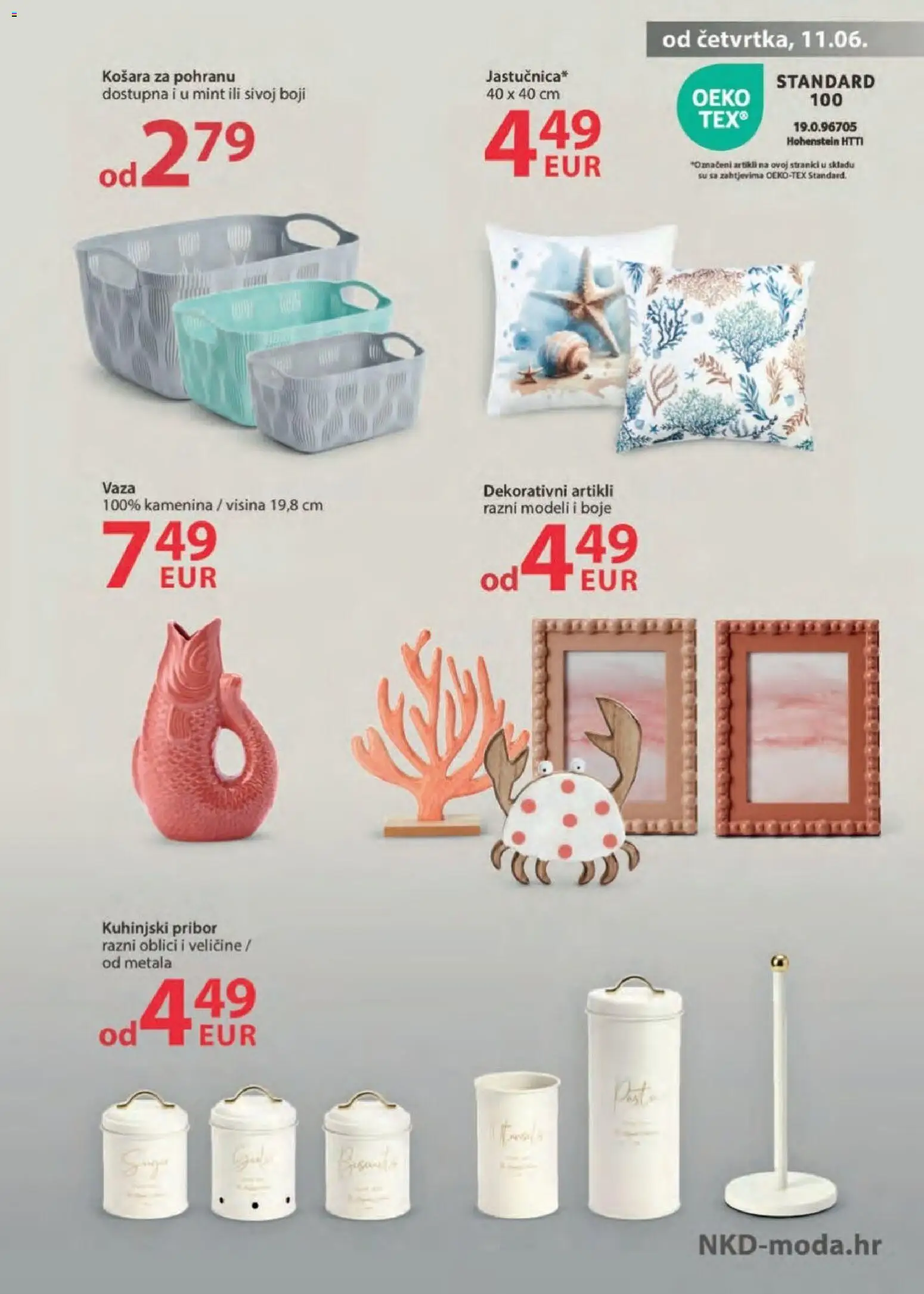 NKD katalog | vrijedi od 11.06.2026 | Stranica: 11 | Proizvodi: Košara, Vaza, Pasta