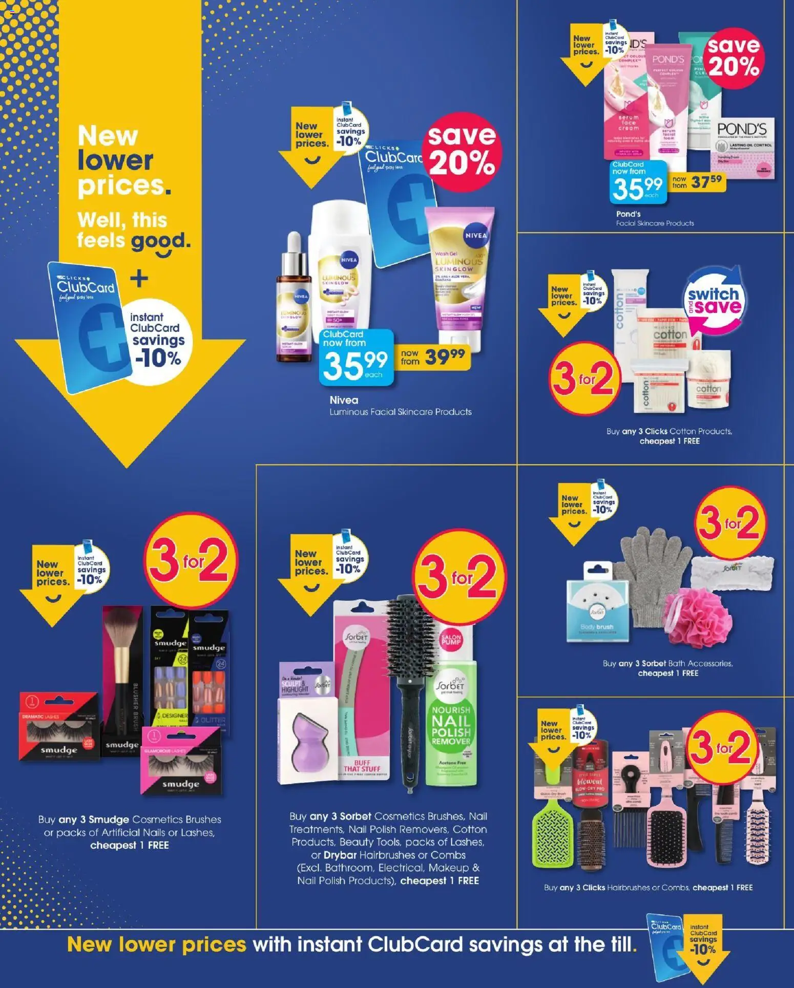 New Clicks catalogue – valid from 08/10/2026 | Page: 2 | Products: Serum, Oil, Nail polish, Cream