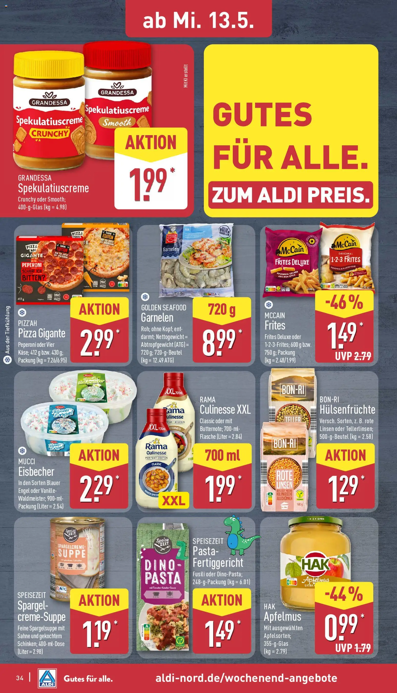 Aldi Prospekt 	 – gültig ab 11.05.2026 | Seite: 34