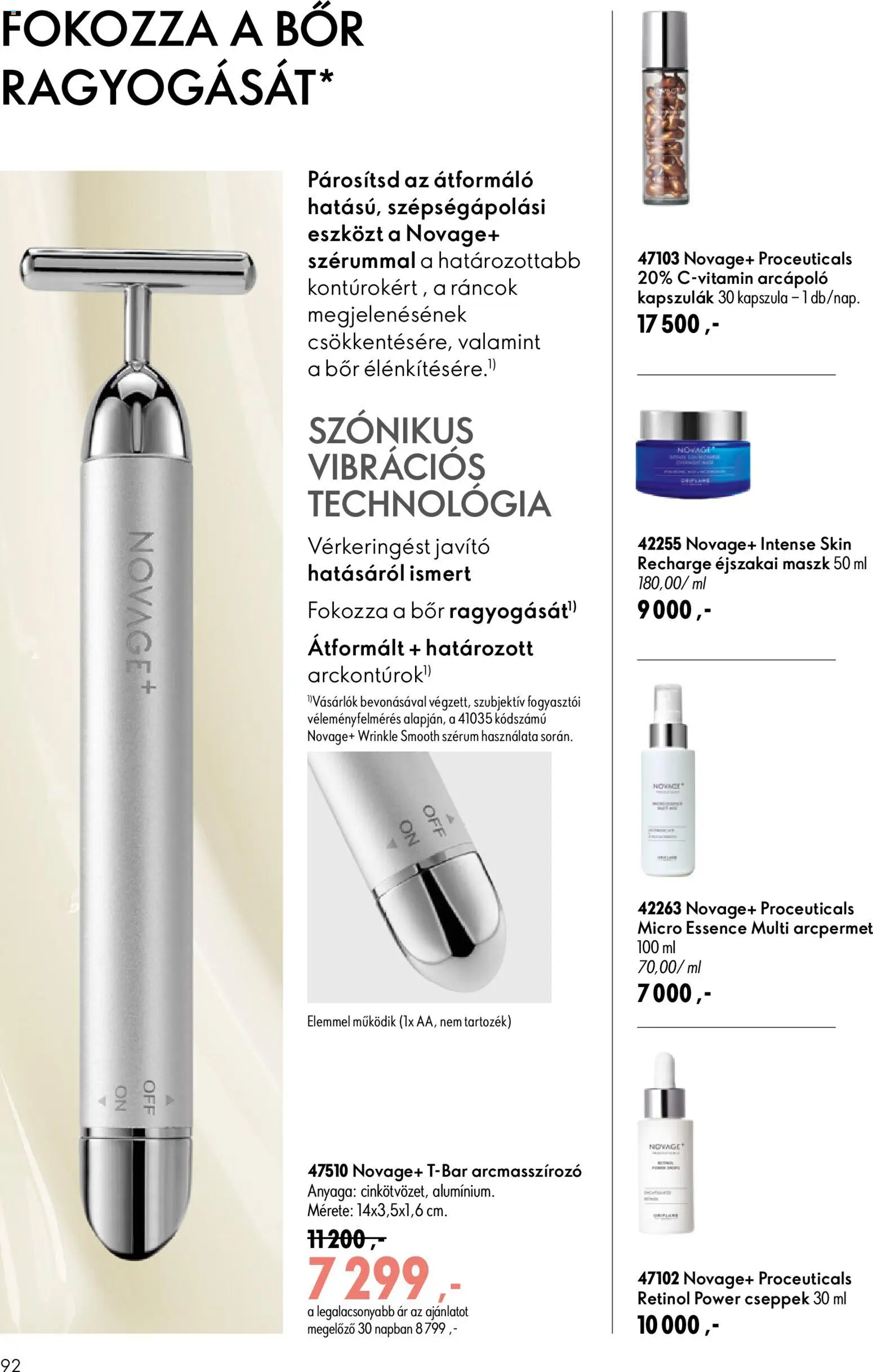 Oriflame akciós ujság - amely érvényes a következő dátumtól: 2026.07.29. | Oldal: 92