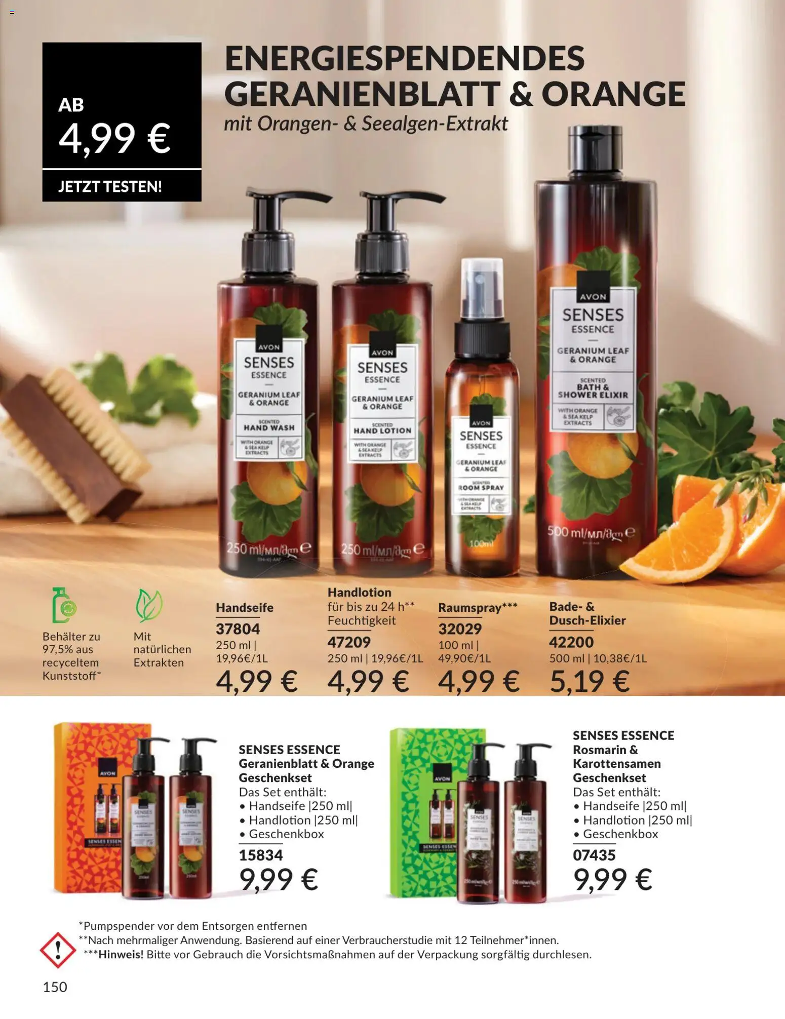 AVON Katalog Juli 2026 – gültig ab 01.07.2026 | Seite: 150 | Produkte: Orangen