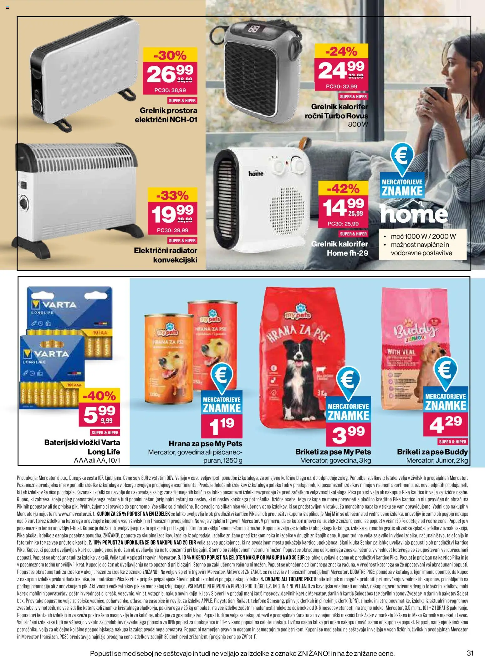 Novi Mercator katalog ponudbe – veljaven od 01.10.2026 | Stran: 31