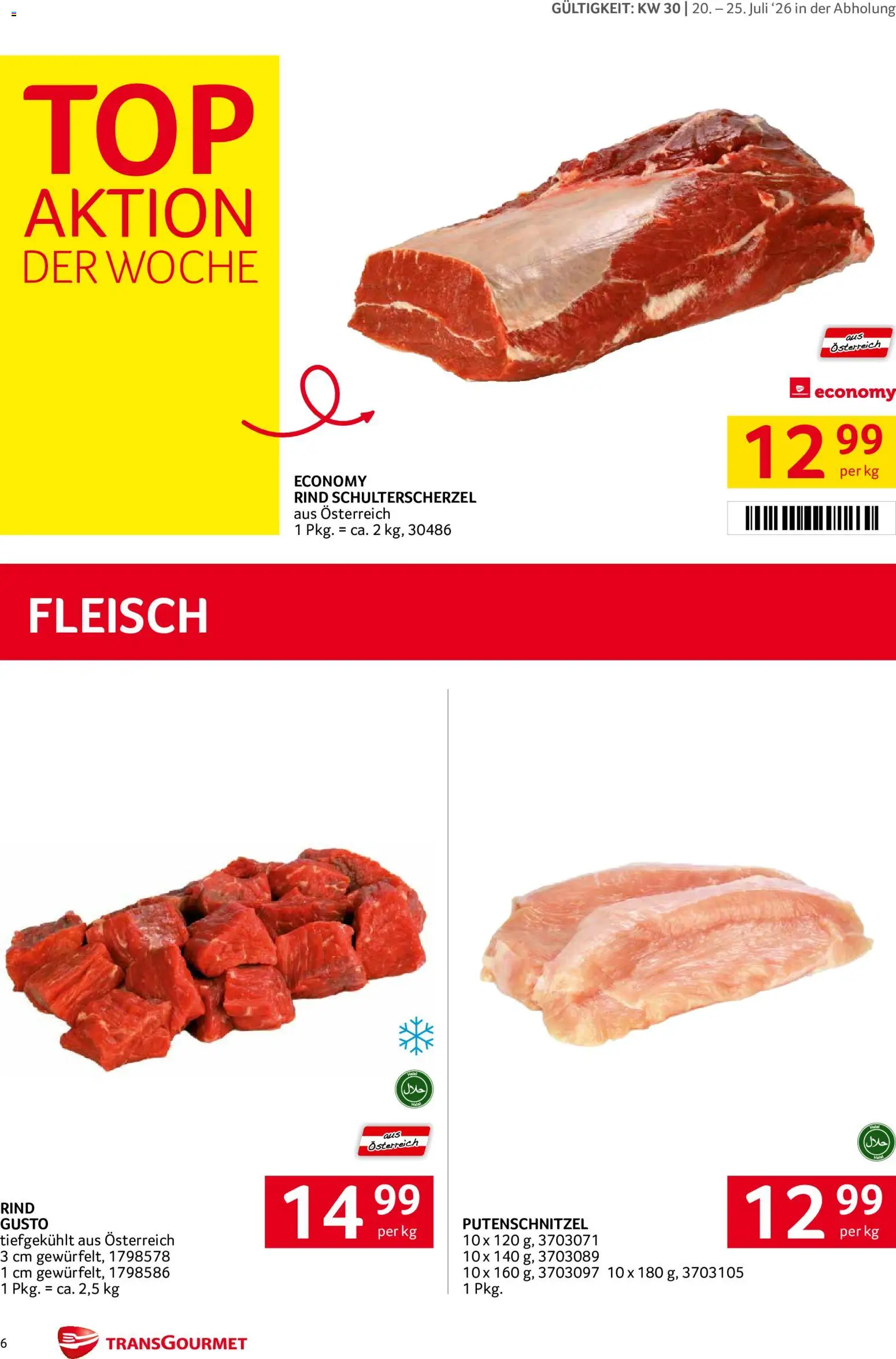 Transgourmet Flugblatt gültig ab 20.07.2026 | Seite: 6