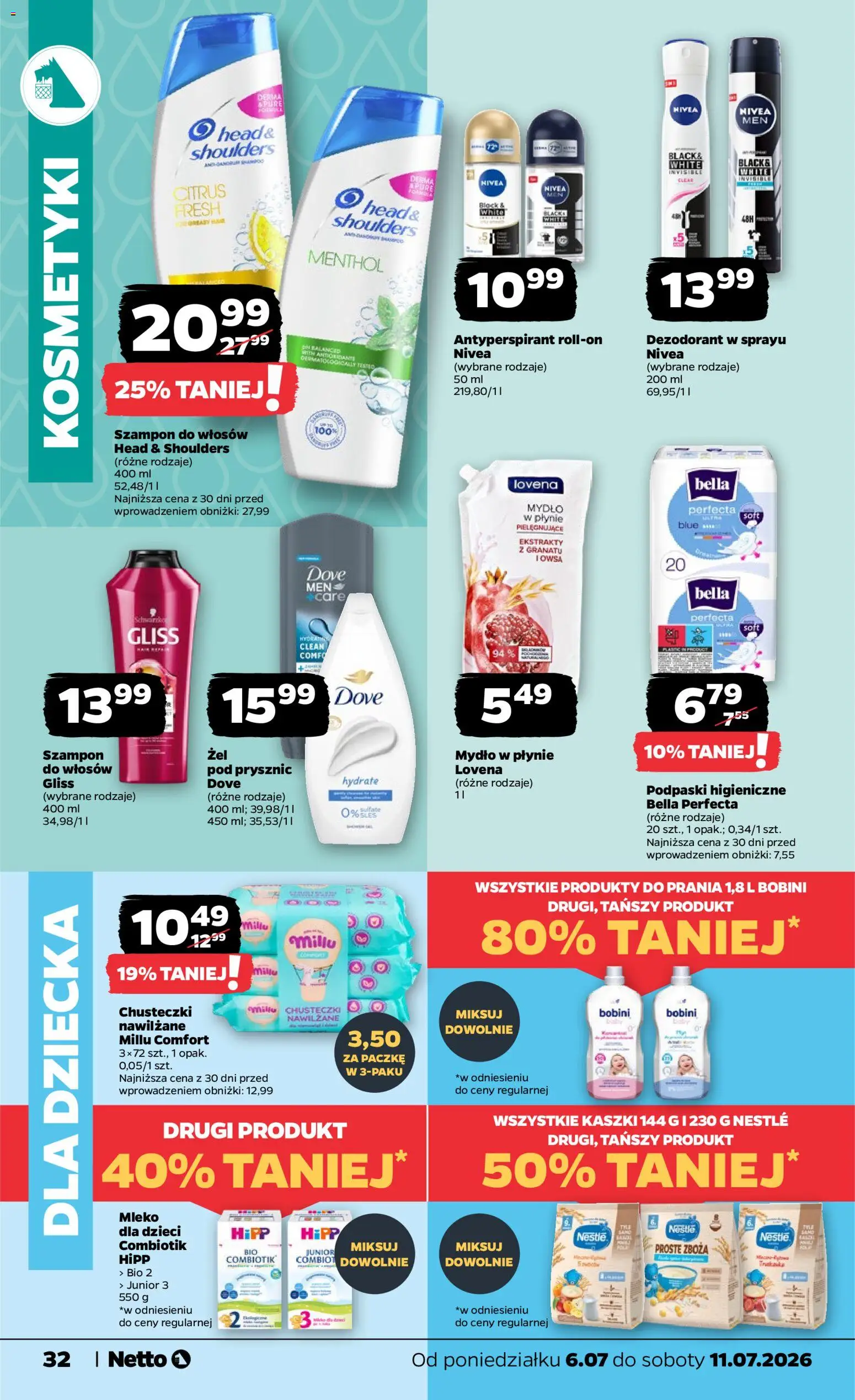 Netto gazetka od poniedziałku spożywcza od 06.07.2026 | Strona: 32