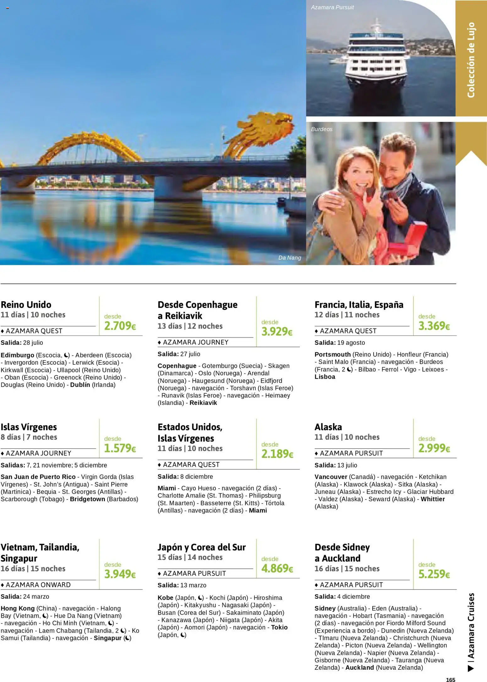 Viajes El Corte Inglés Cruceros marítimos │ válido desde el 01/01/2026 | Página: 166 | Productos: Navegación
