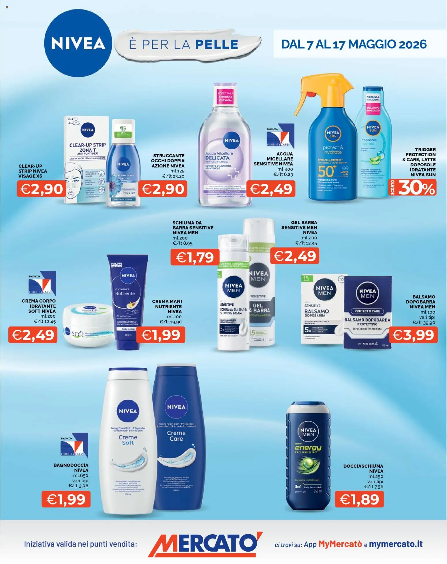 Volantino Mercatò del 07.05.2026 | Pagina: 2 | Prodotti: Struccante, Acqua, Latte, Aloe vera