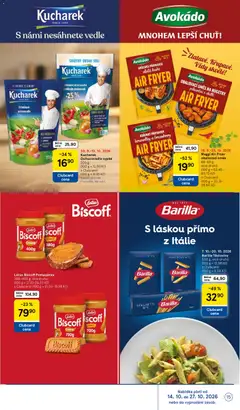 Náhled letáku Tesco leták - Značky, které máte rádi od 30.09.2026 | Strana: 15 | Produkty: Penne, Těstoviny, Brambory, Kuře