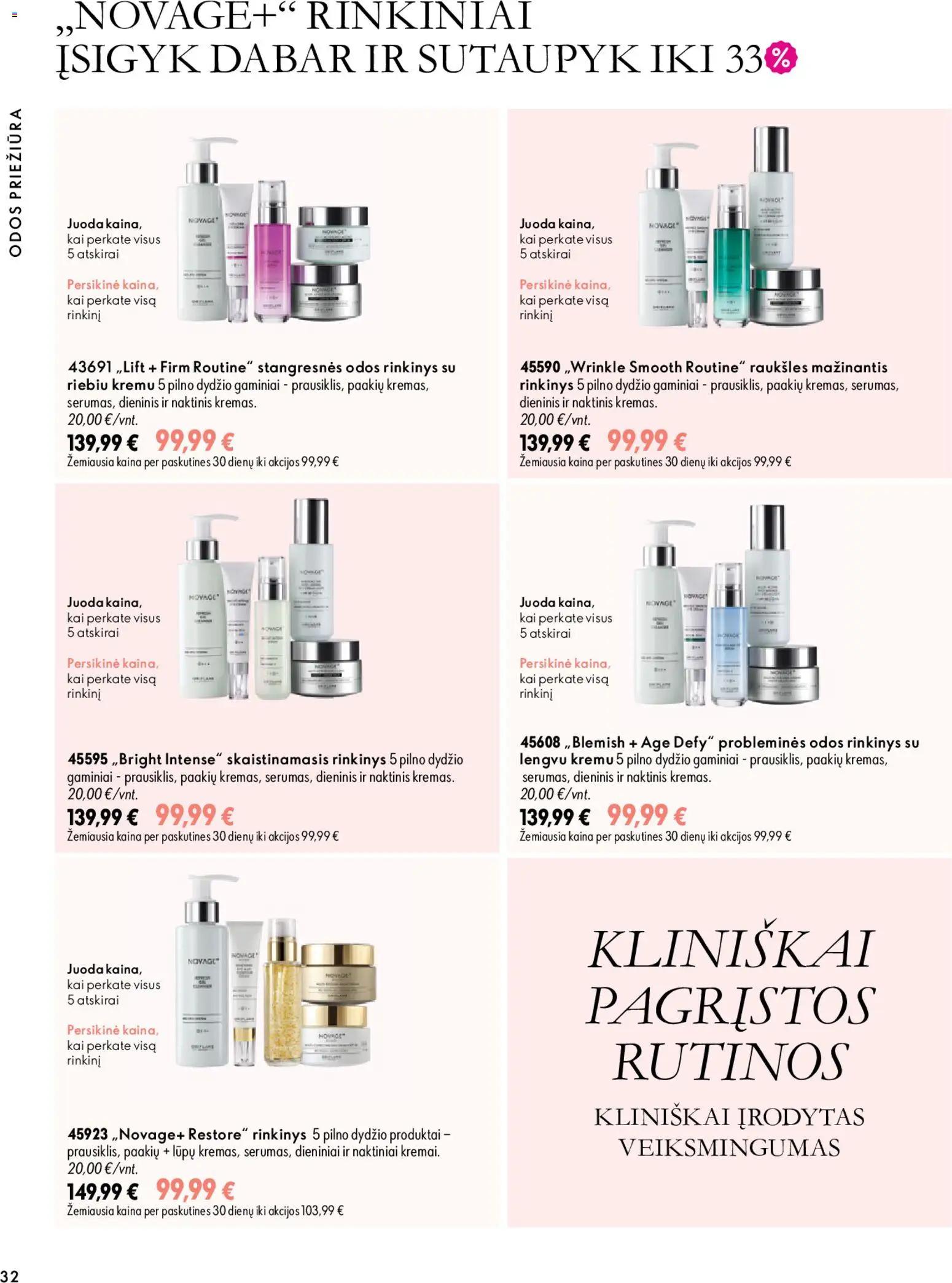Oriflame akcijos nuo 2026.10.07 | Puslapis: 32 | Prekių: Naktiniai