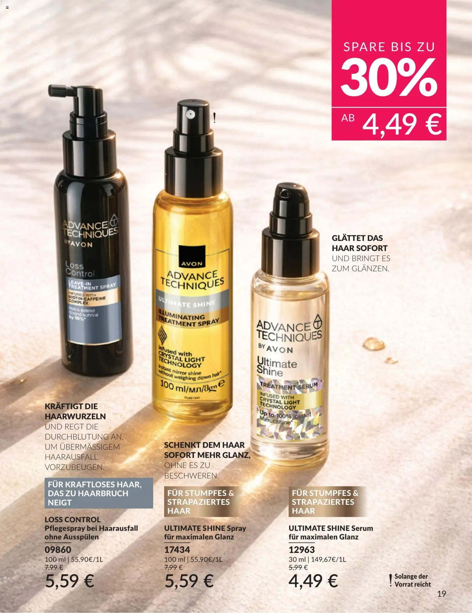 AVON Katalog Juli 2026 – gültig ab 01.07.2026 | Seite: 19 | Produkte: Serum