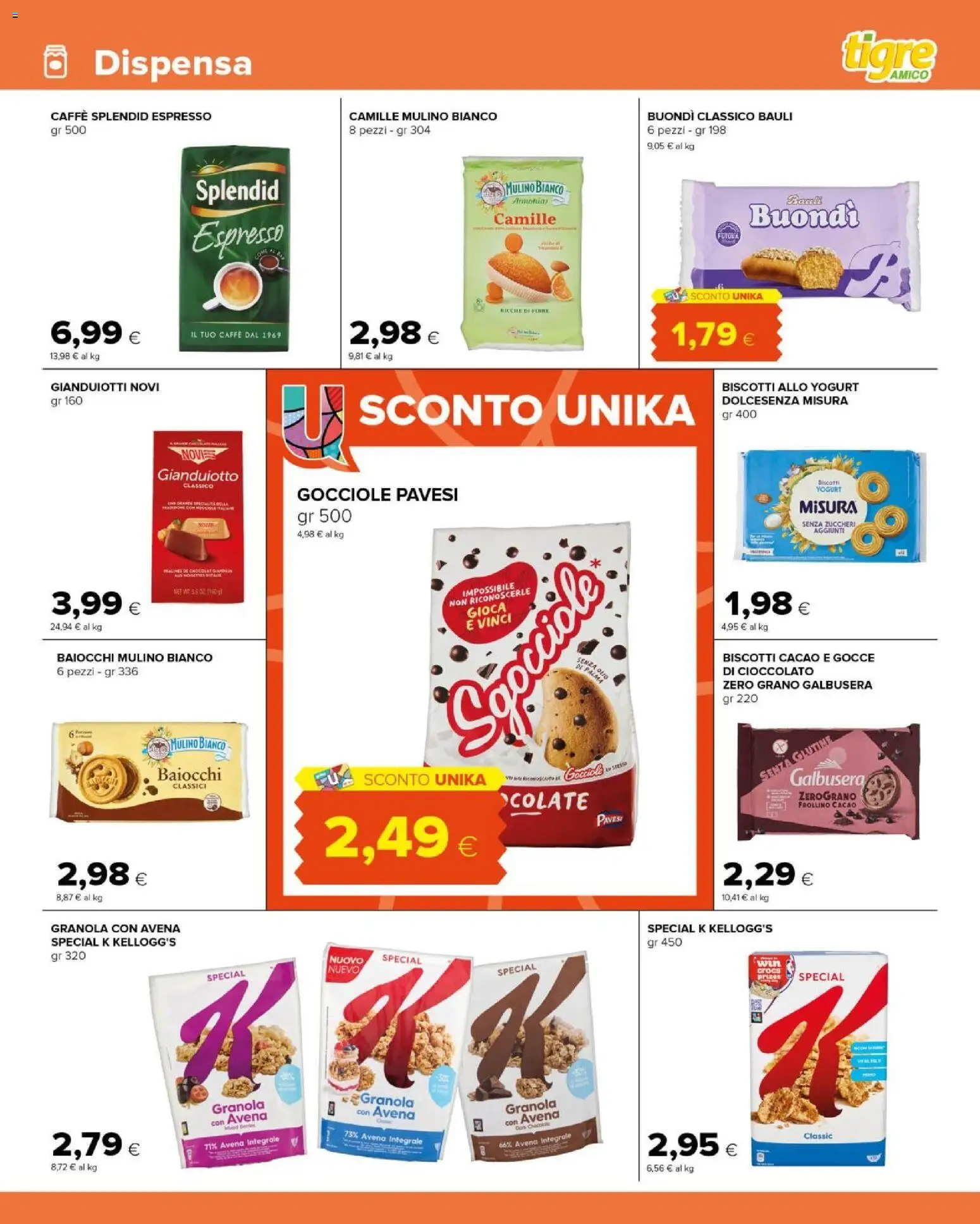 Volantino Tigre del 30/09/2026 | Pagina: 9 | Prodotti: Yogurt, Cioccolato, Olio, Cacao