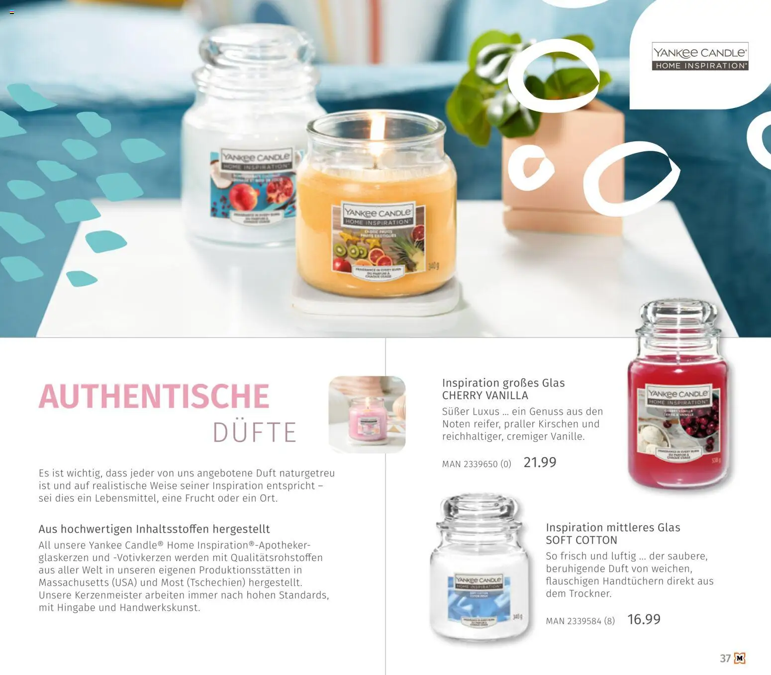 Müller Haushaltskatalog – gültig ab 01.10.2026 | Seite: 37 | Produkte: Duft, Kirschen