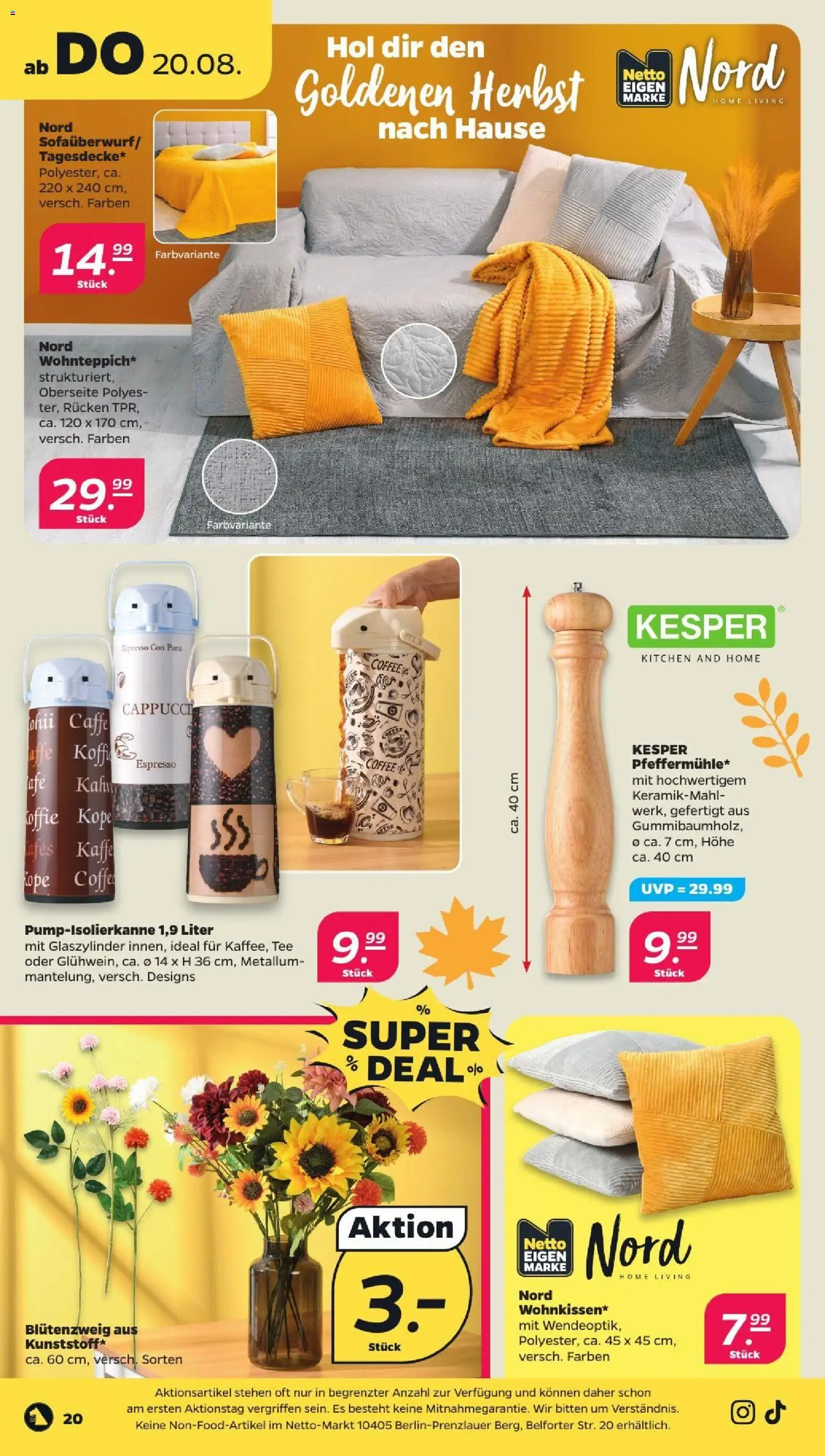 Netto Prospekt – gültig ab 17.08.2026 | Seite: 22 | Produkte: Tee