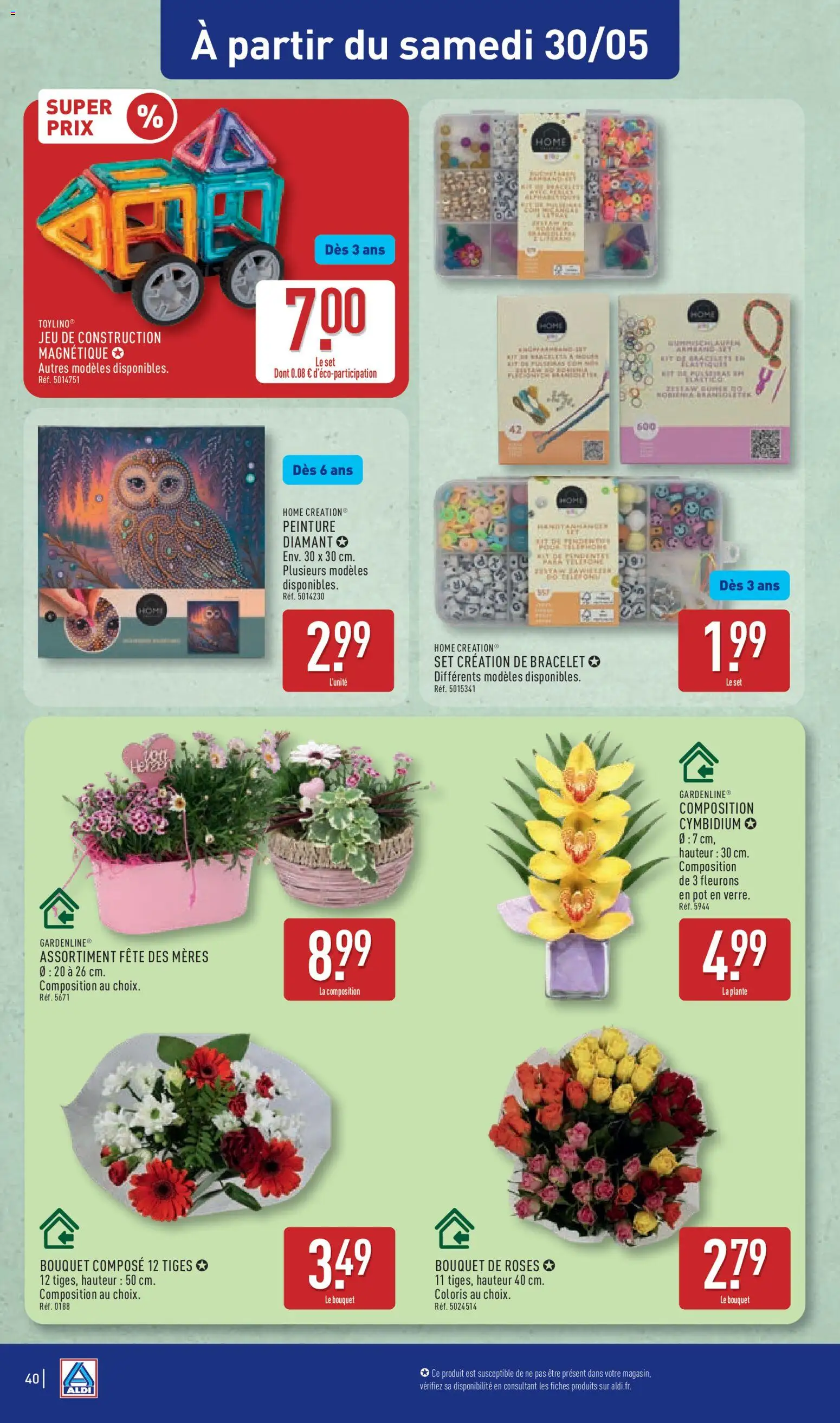 {H1} | Page: 42 | Produits: Bouquet de roses, Bracelet