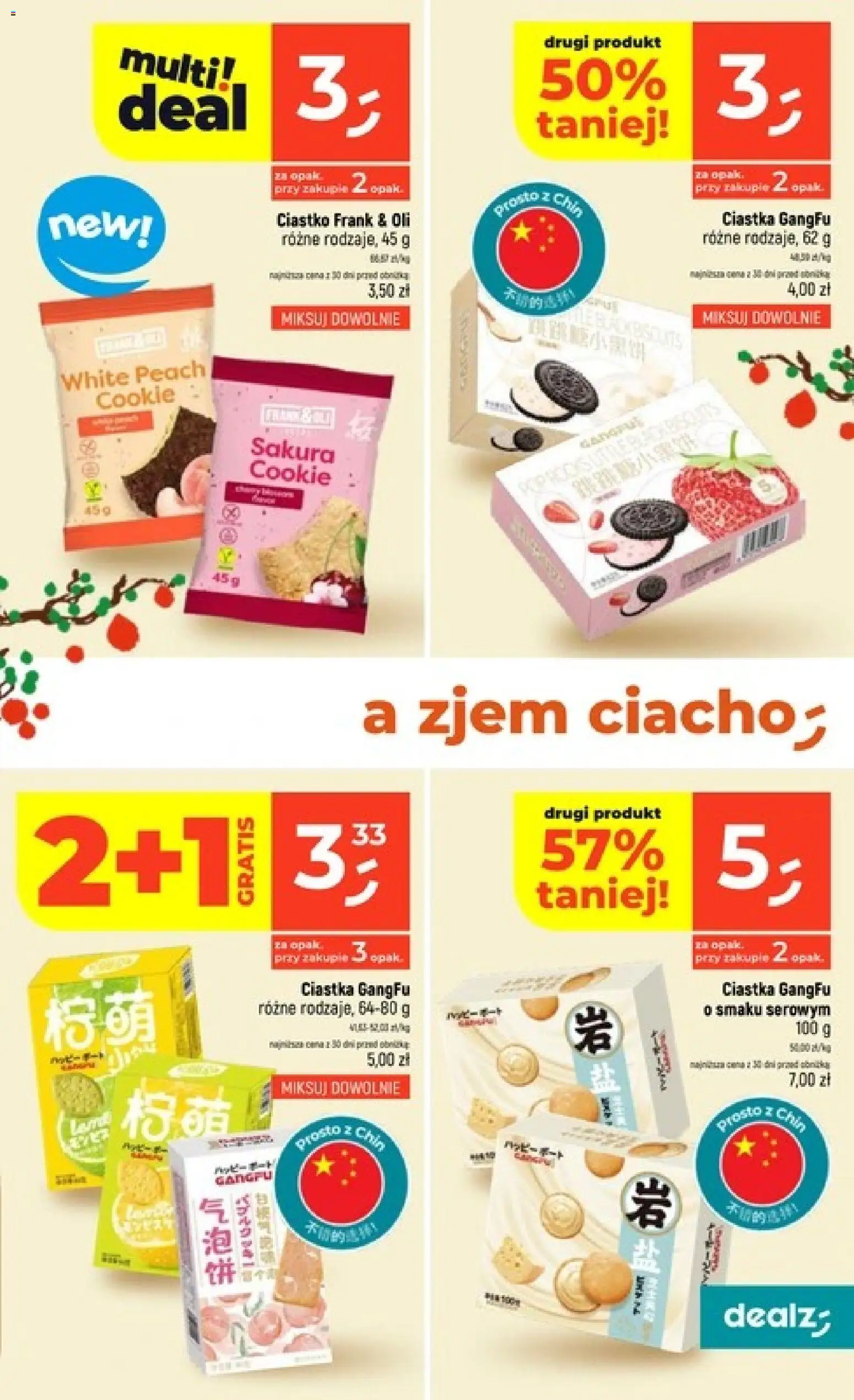 Dealz gazetka od 16.07.2026 | Strona: 9 | Produkty: Ciastka