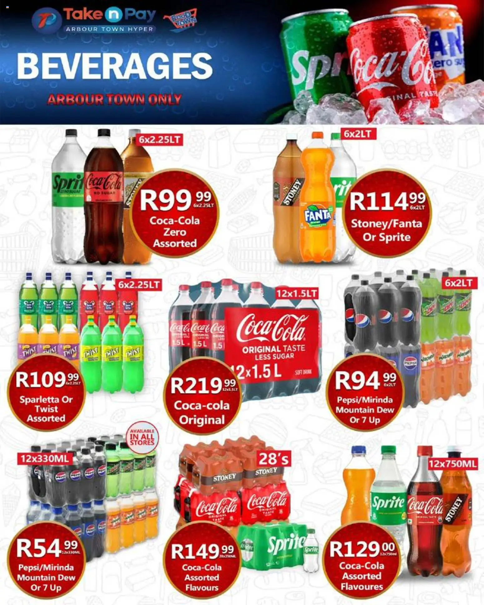 New Take n Pay catalogue – valid from 04.05.2026 | Page: 35 | Products: Cesto para colada, Fanta, Sprite, Sugar