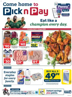 Pick n Pay specials catalogue – valid from 03/08/2026
