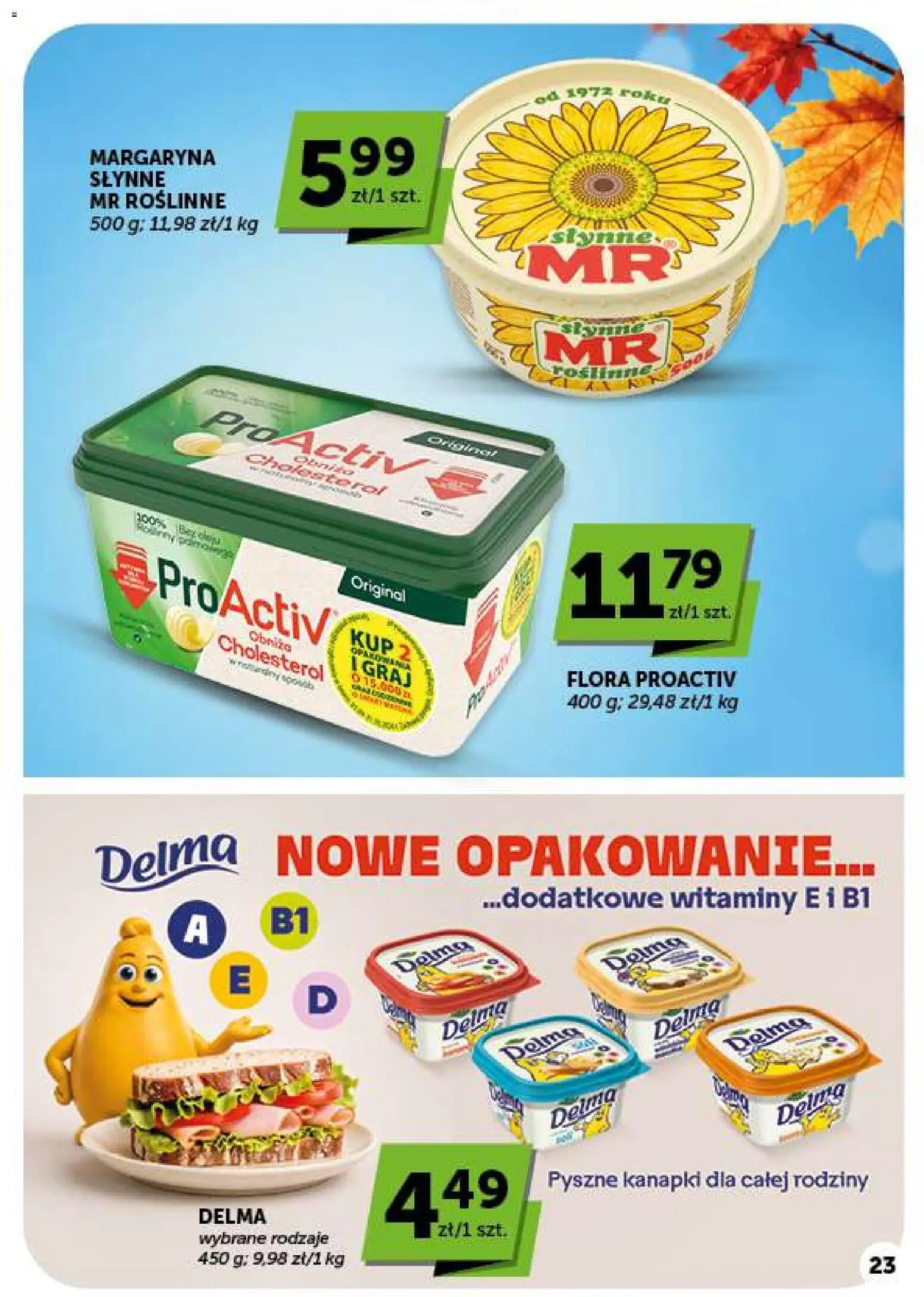 ABC gazetka od 22.10.2026 | Strona: 23 | Produkty: Margaryna