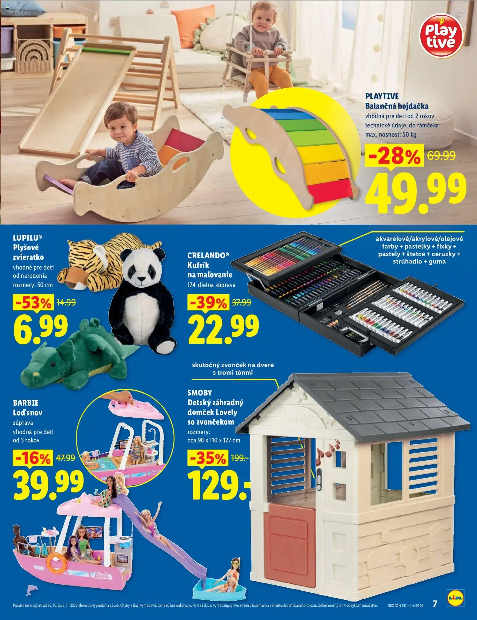 Nové Lidl akcie – leták je platný od 26.10.2026 | Strana: 7