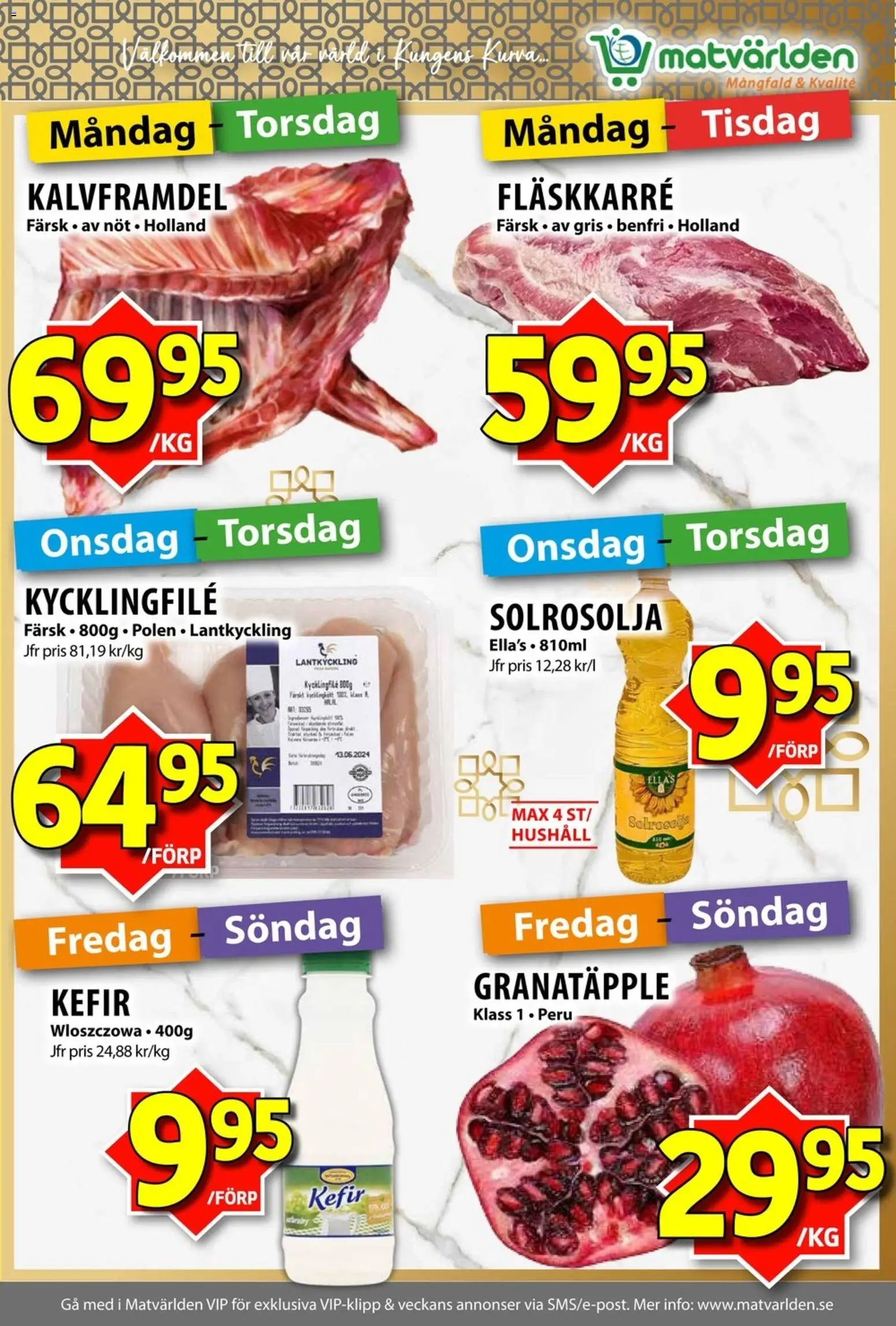 Matvärlden reklamblad aktuell från 03/08/2026 | Sida: 2