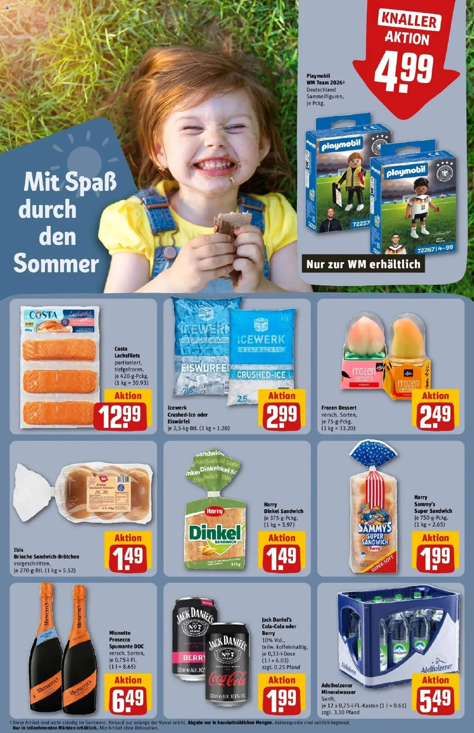 Rewe Prospekt Zeitlarn – gültig ab 17.05.2026 | Seite: 23 | Produkte: Coca cola, Adelholzener, Mineralwasser, Prosecco