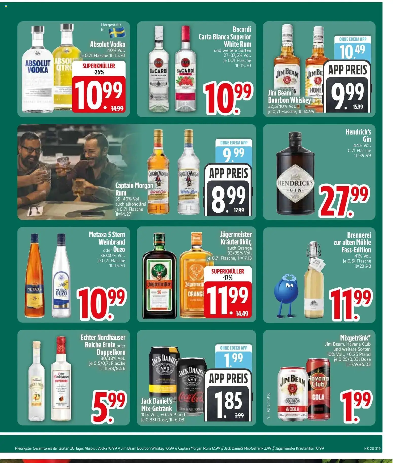 Edeka prospekt Kirchroth	 – gültig ab 10.05.2026 | Seite: 21 | Produkte: Havana club, Jim beam, Metaxa, Jägermeister