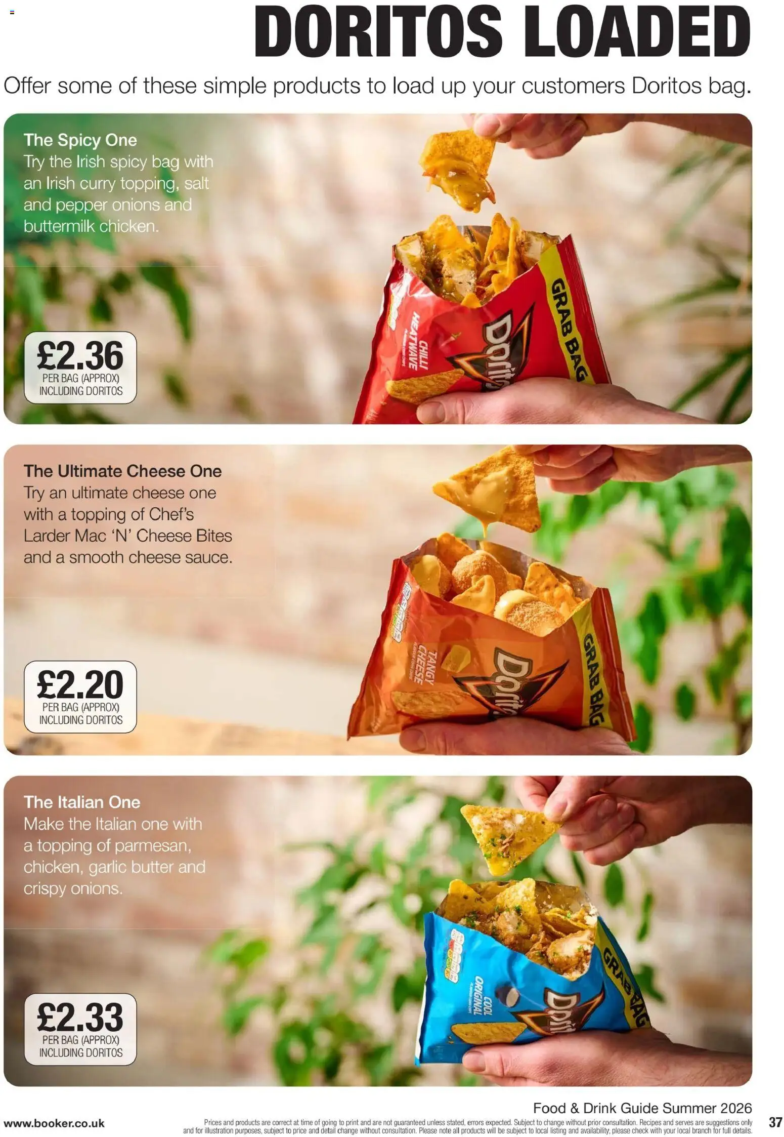 {H1} | Page: 37 | Products: Garlic, Chilli, Salt, Cheese